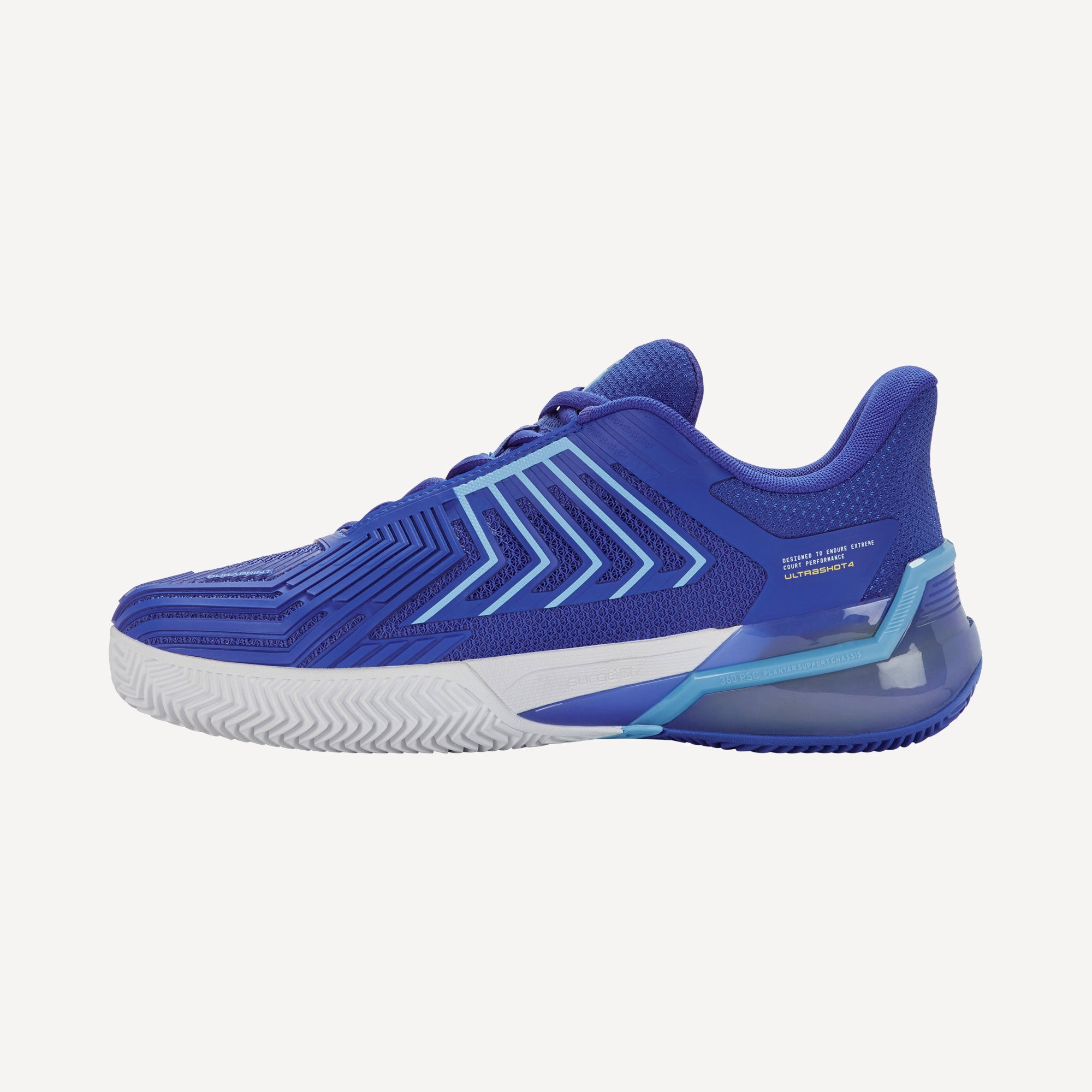 K-Swiss Ultrashot 4 Men's Clay Court Tennis Shoes - Blue (3)