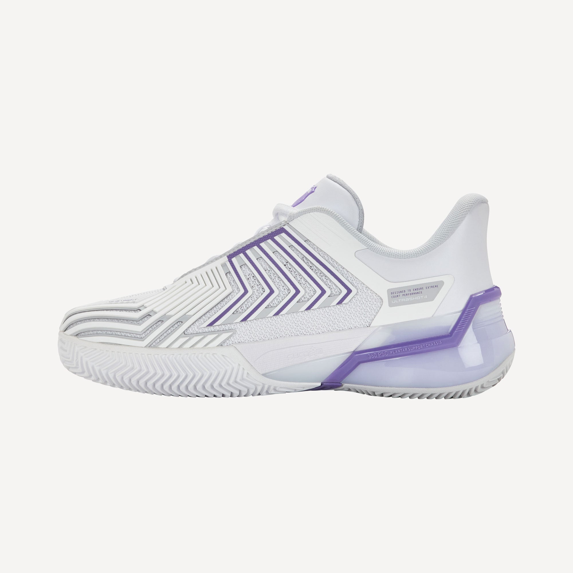 K-Swiss Ultrashot 4 Women's Clay Court Tennis Shoes - White (3)