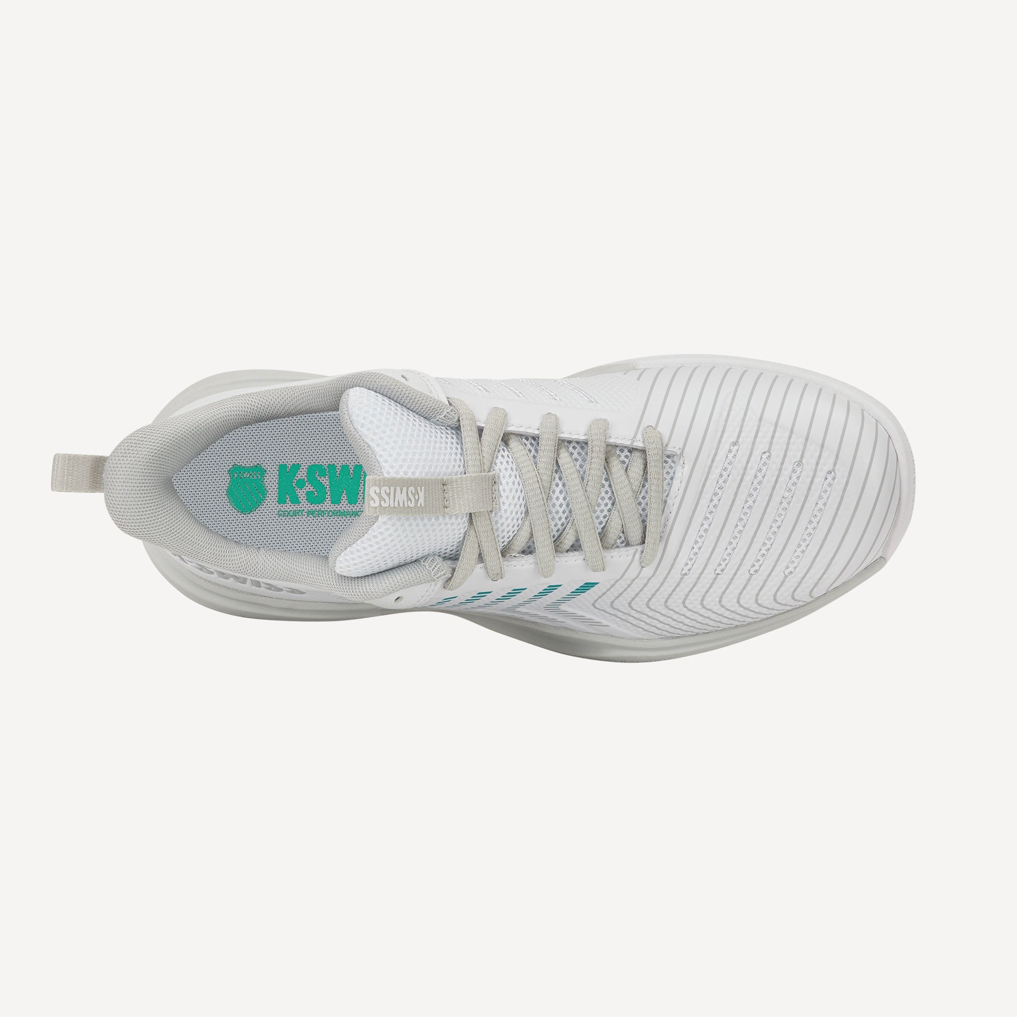 K-Swiss Ultrashot Light Women's Clay Court Tennis Shoes - White (6)