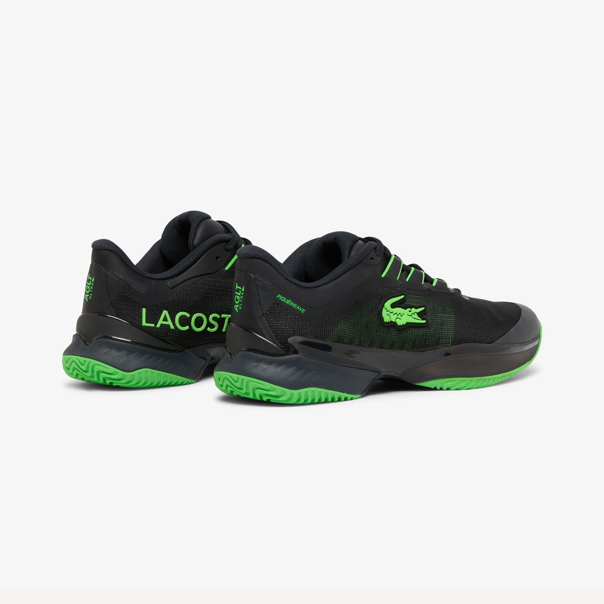 Lacoste AG-LT23 Ultra Men's Clay Court Tennis & Padel Shoes - Black/Green (5)