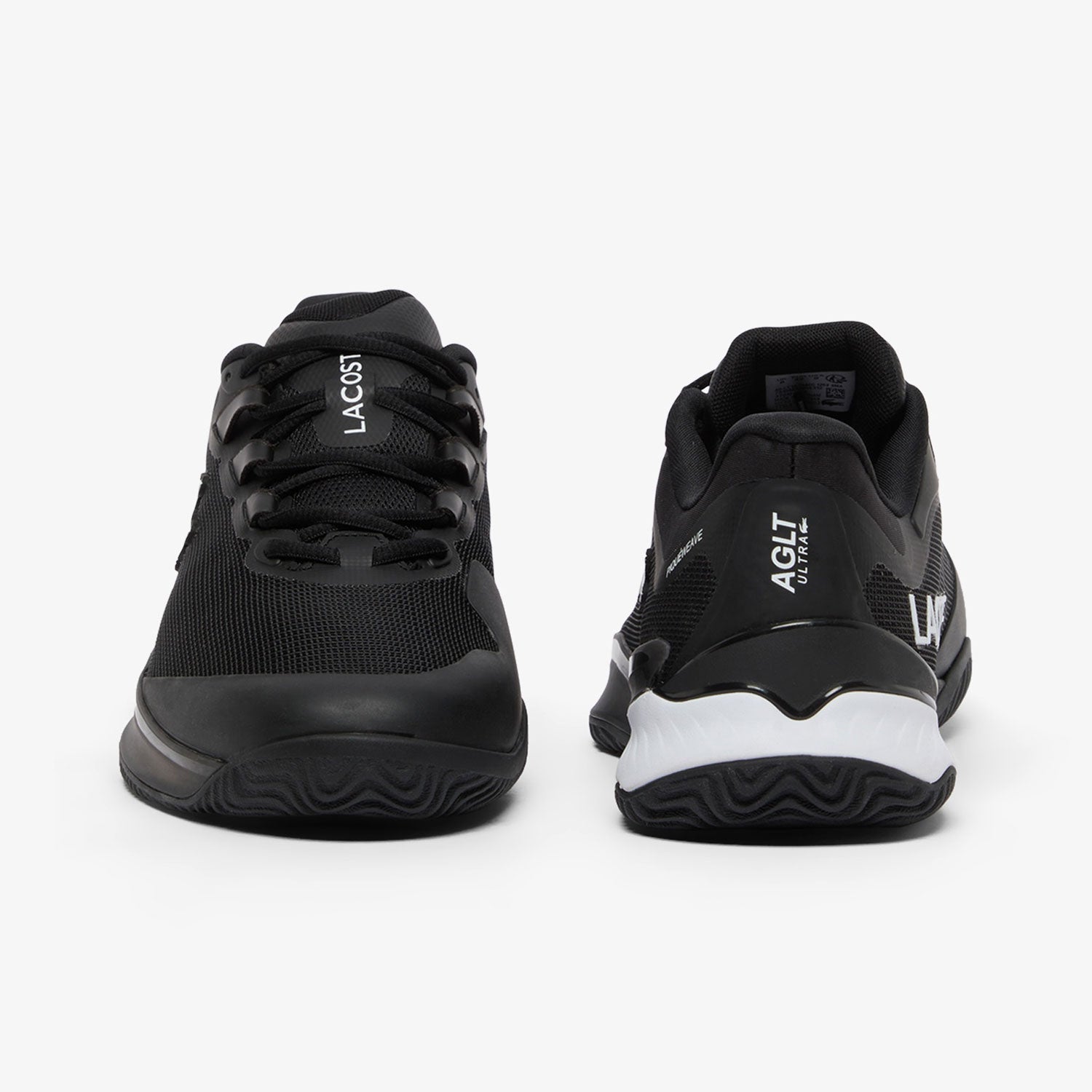Lacoste AG-LT23 Ultra Men's Clay Court Tennis Shoes - Black (5)