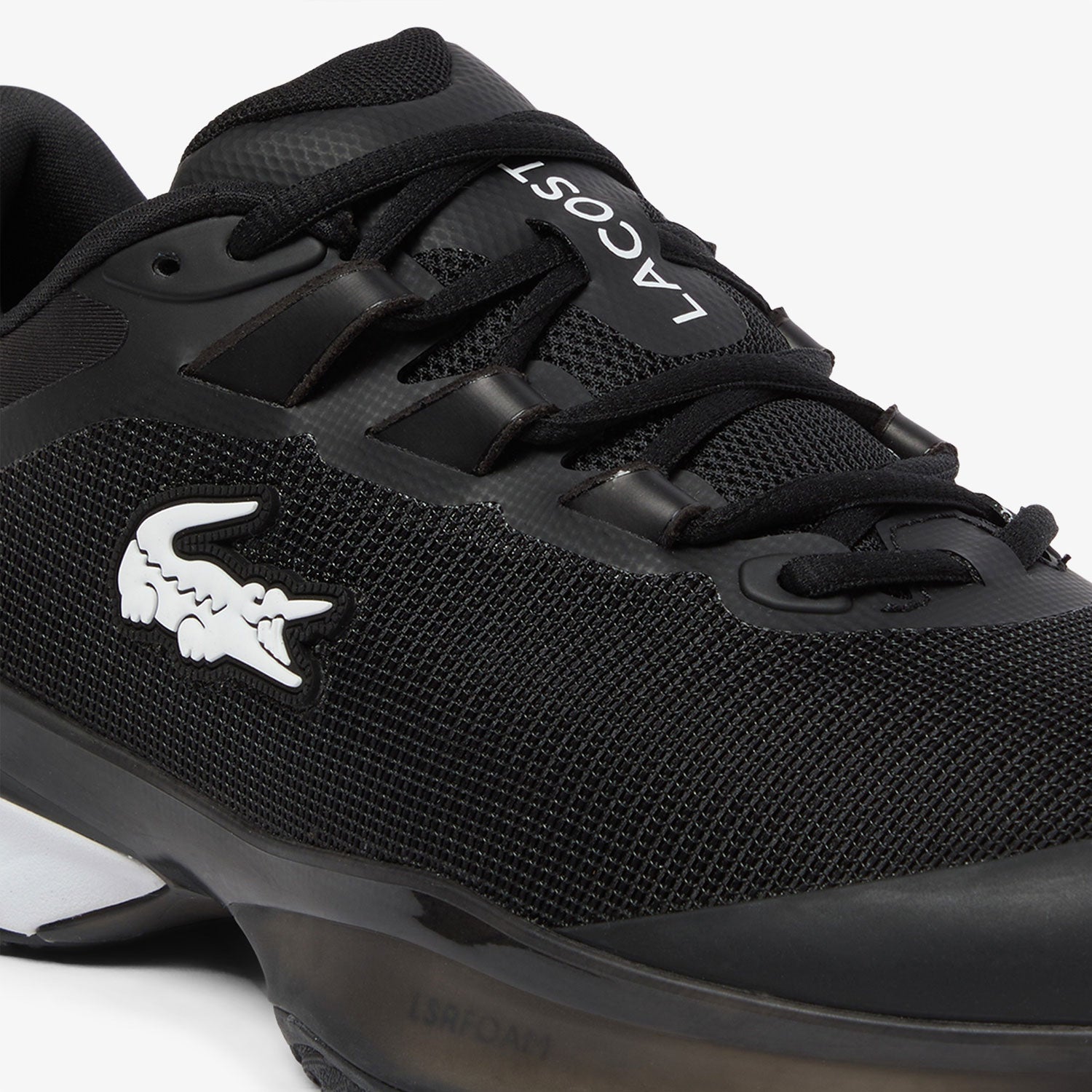 Lacoste AG-LT23 Ultra Men's Clay Court Tennis Shoes - Black (6)