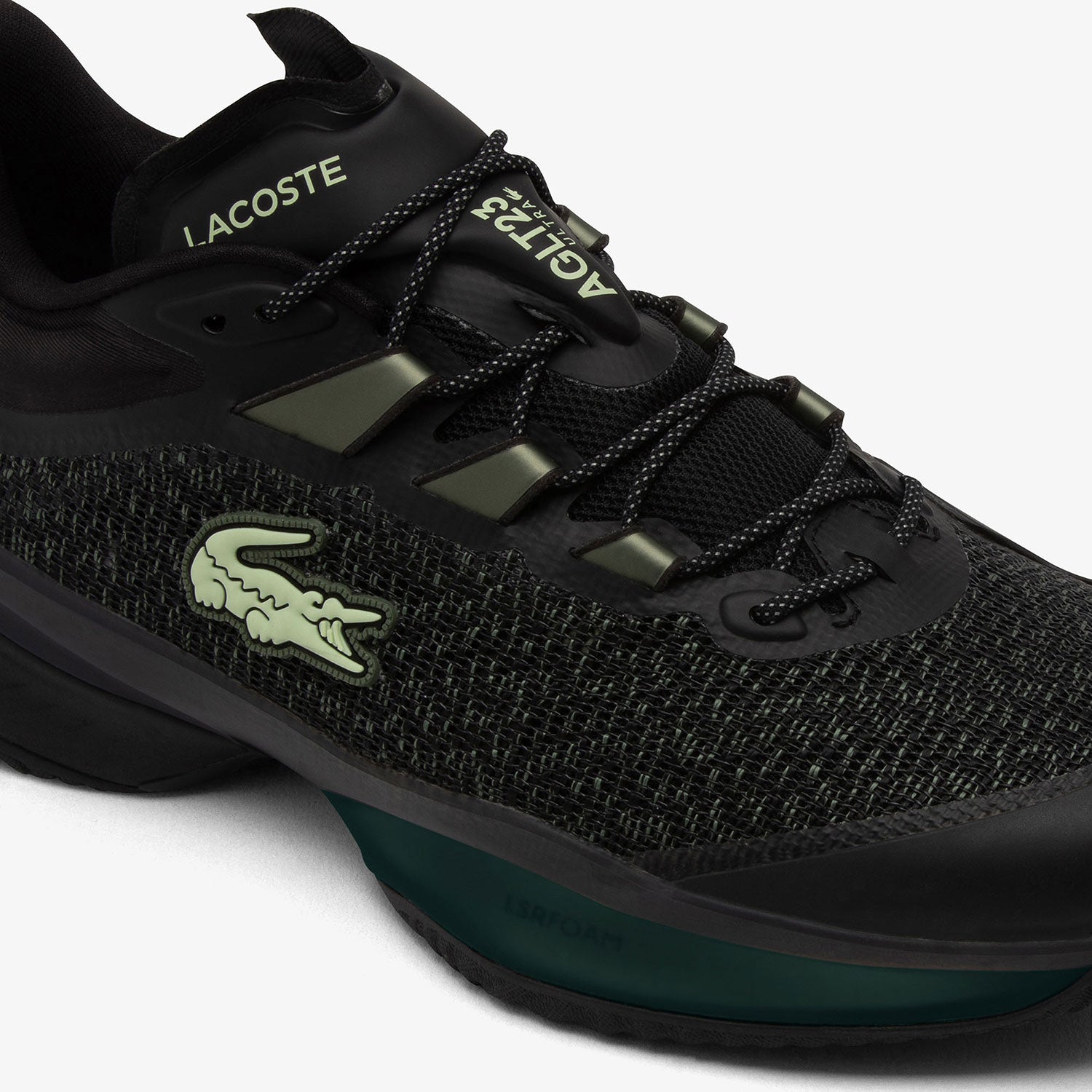 Lacoste AG-LT23 Ultra Men's Tennis Shoes - Black (5)