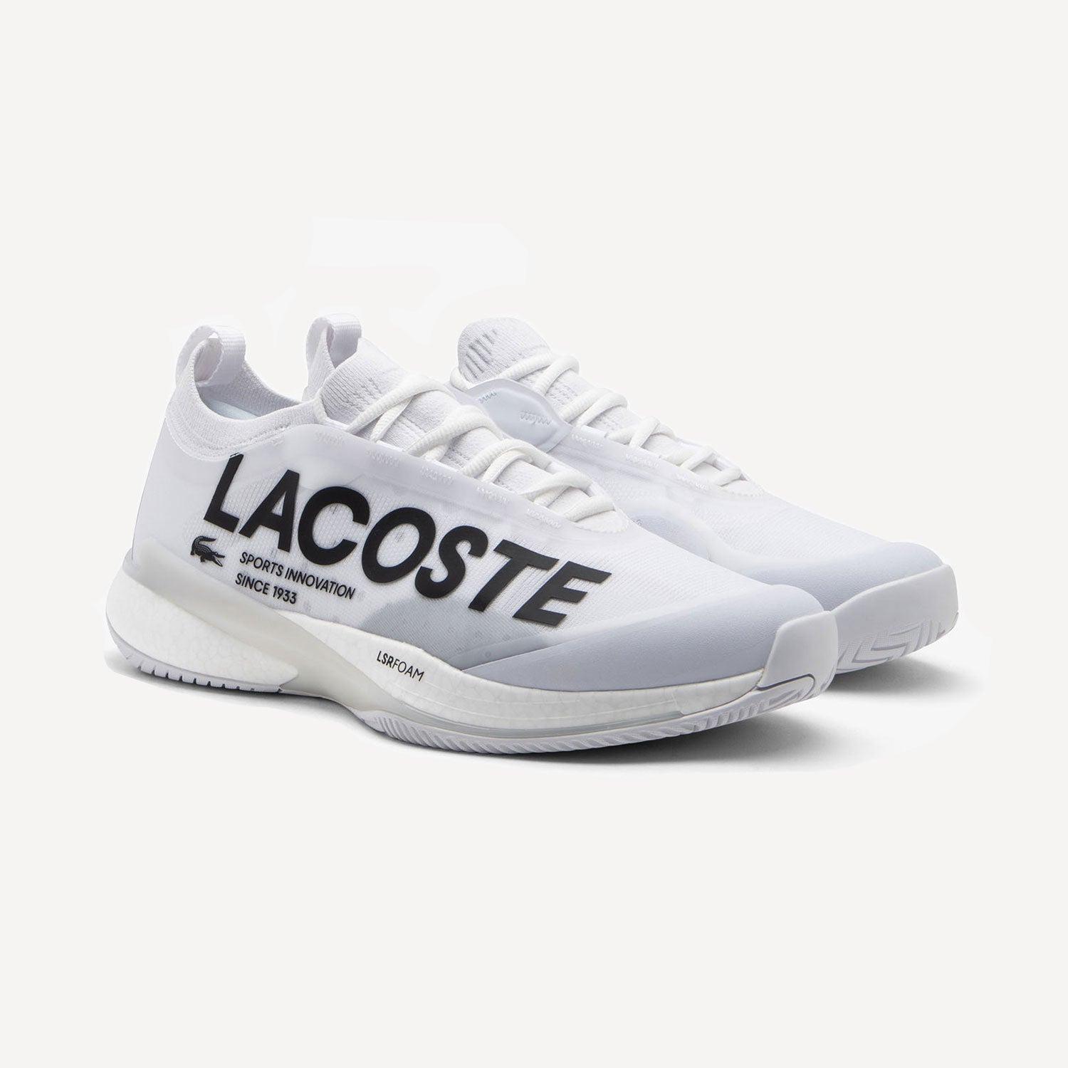 Lacoste AG-LT25 Lite Men's Tennis Shoes - White (3)