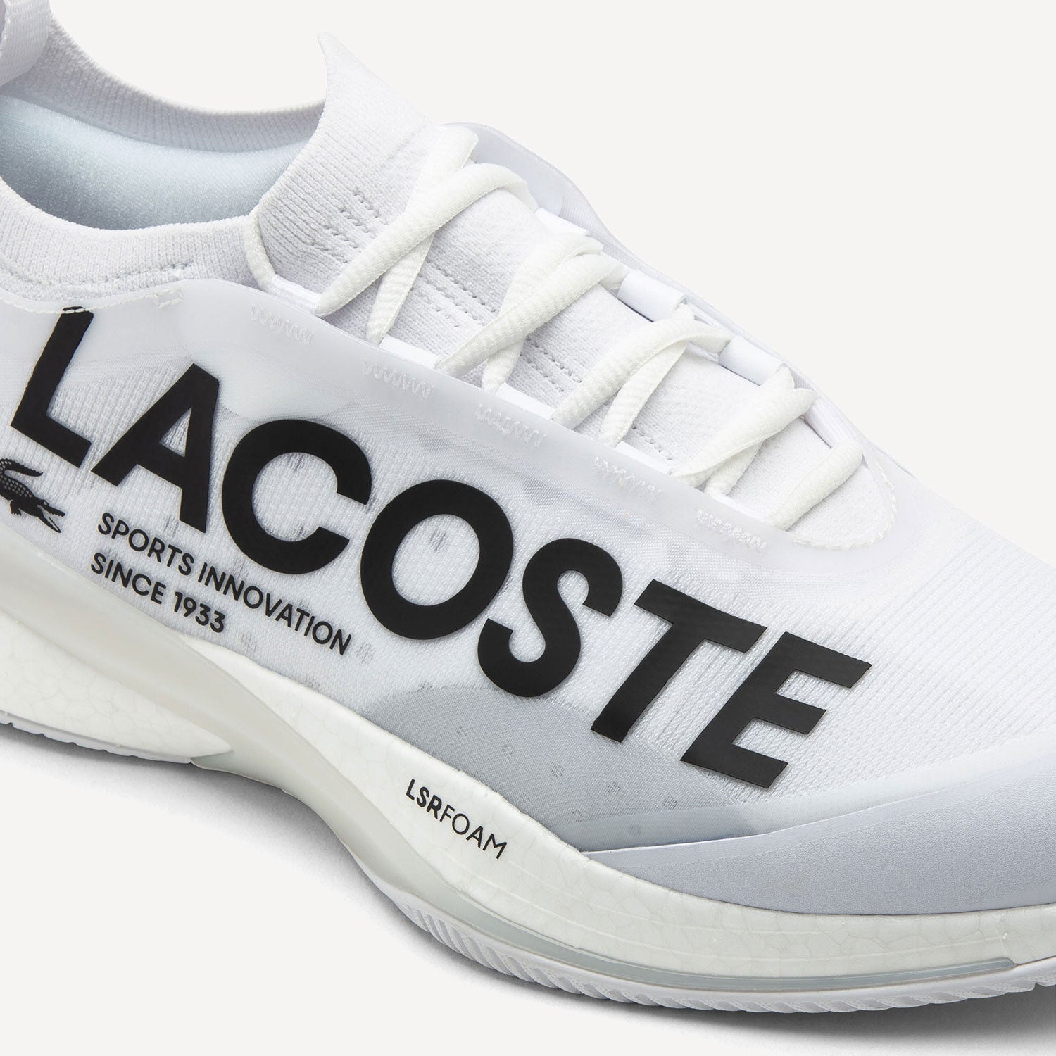 Lacoste AG-LT25 Lite Men's Tennis Shoes - White (6)