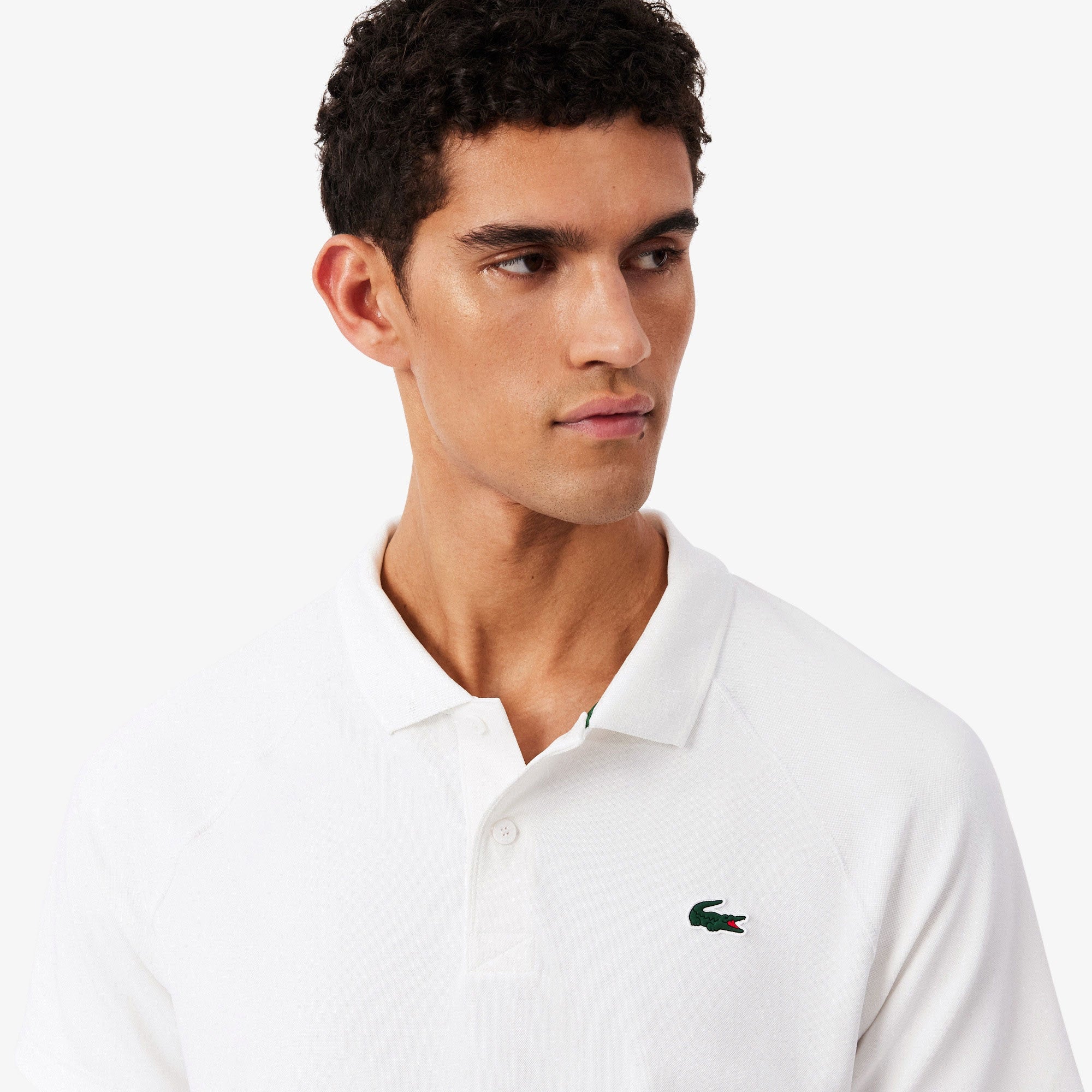 Lacoste Essentials Men's Ultra Dry Polo - White (3)