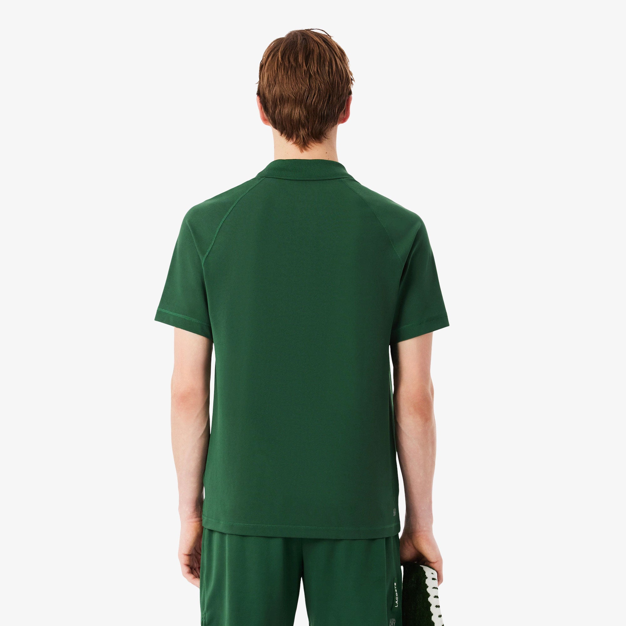 Lacoste Essentials Men's Ultra Dry Polo - Green (2)