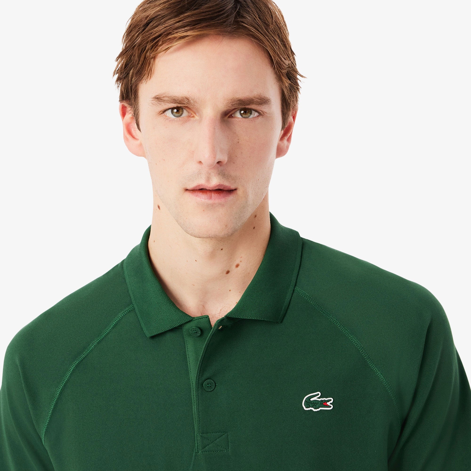 Lacoste Essentials Men's Ultra Dry Polo - Green (3)