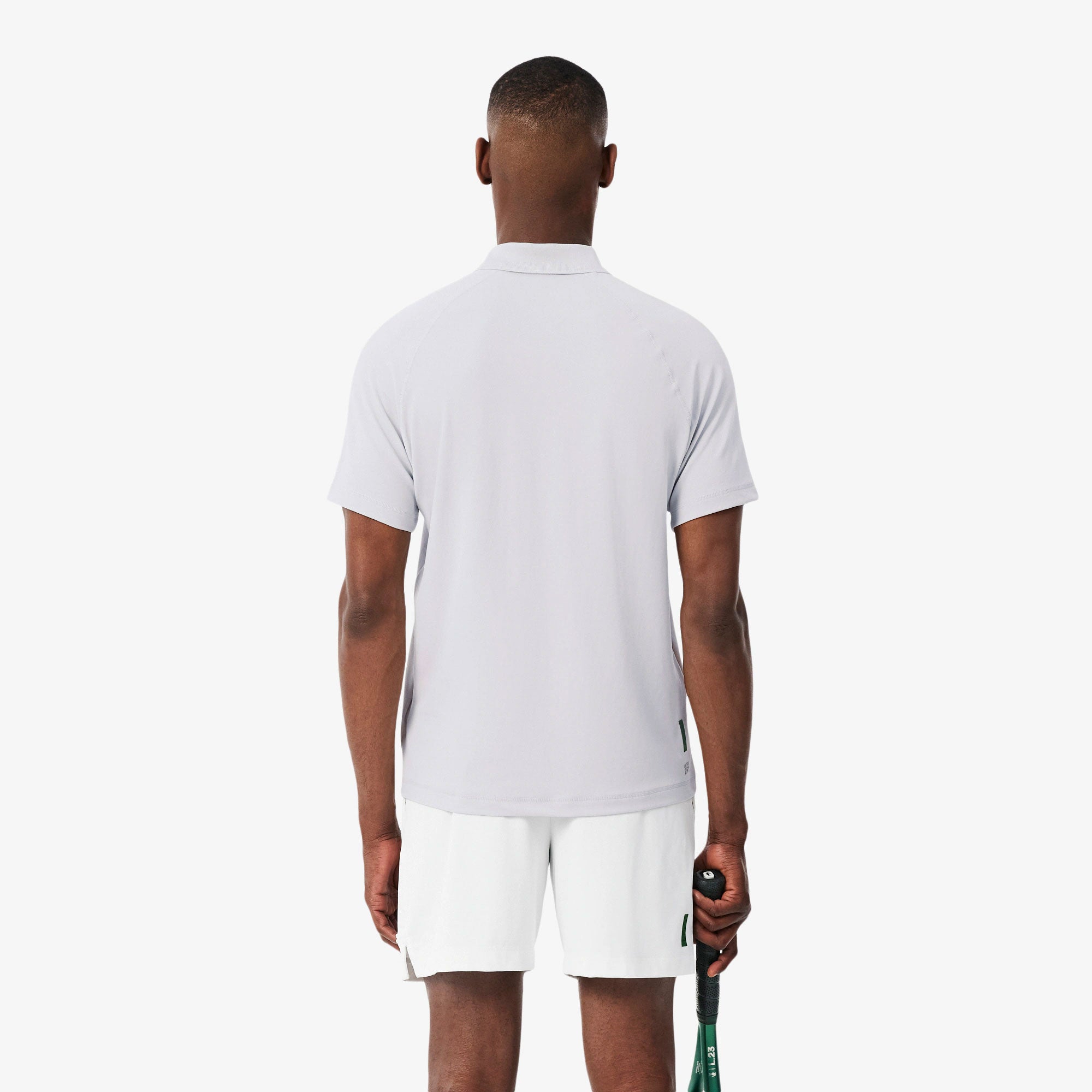 Lacoste Essentials Men's Ultra Dry Polo - Grey (2)