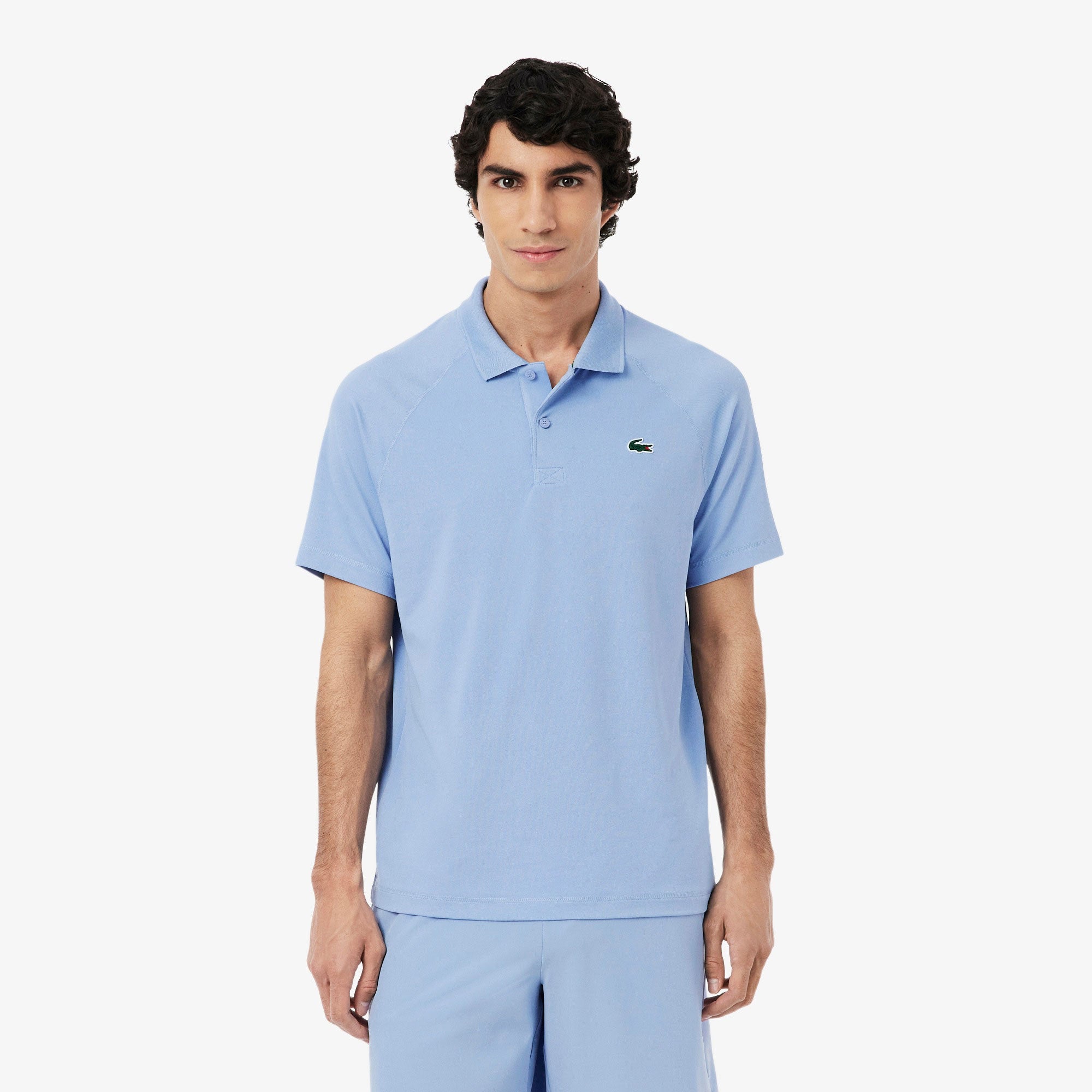 Lacoste Essentials Men's Ultra Dry Polo - Blue (1)