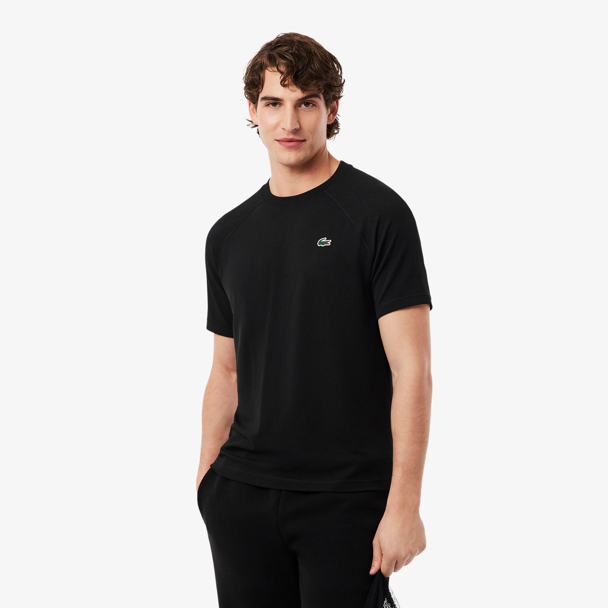 Lacoste Essentials Men's Ultra Dry Shirt - Black (1)