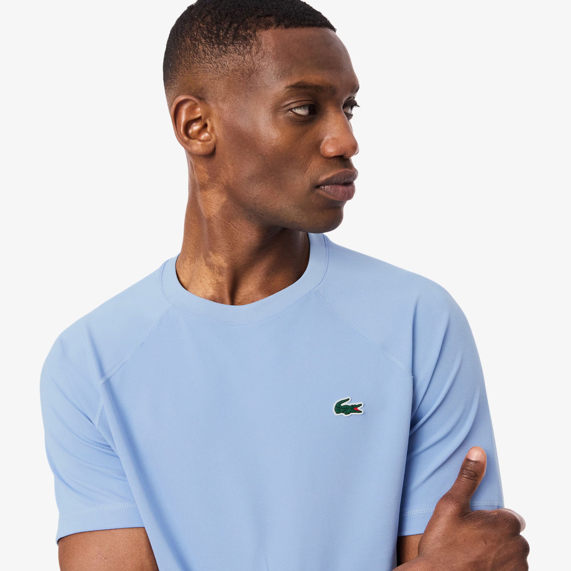 Lacoste Essentials Men's Ultra Dry Shirt - Blue (3)