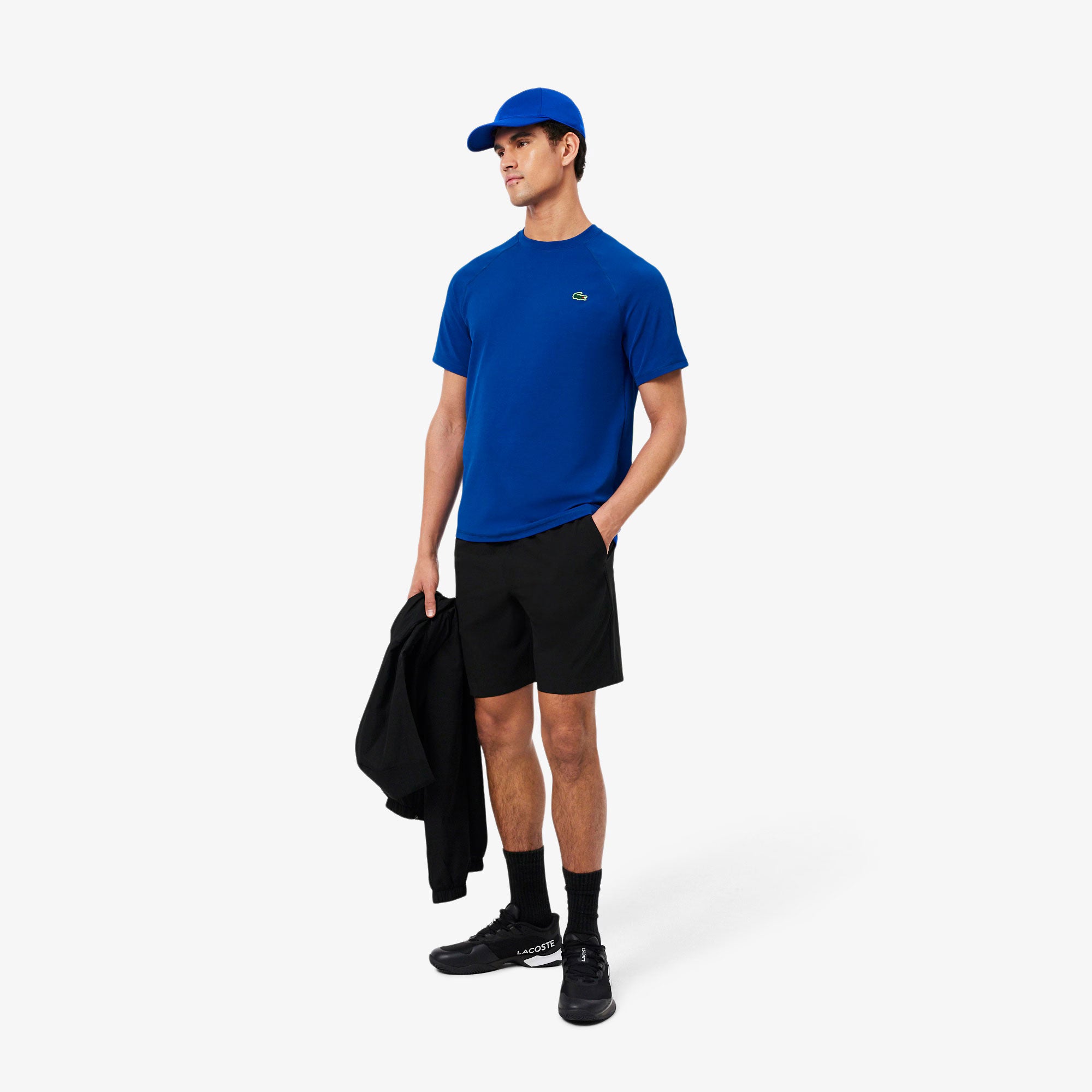 Lacoste Essentials Men's Ultra Dry Shirt - Blue (3)