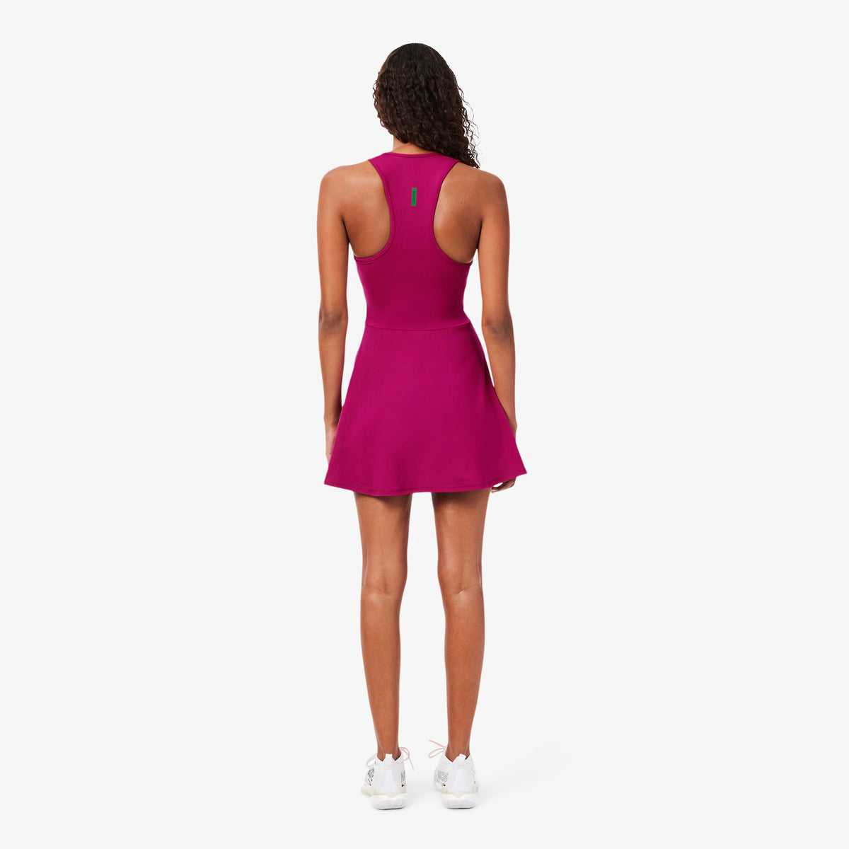 Lacoste Essentials Women's Ultra Dry Tennis Dress - Pink (2)