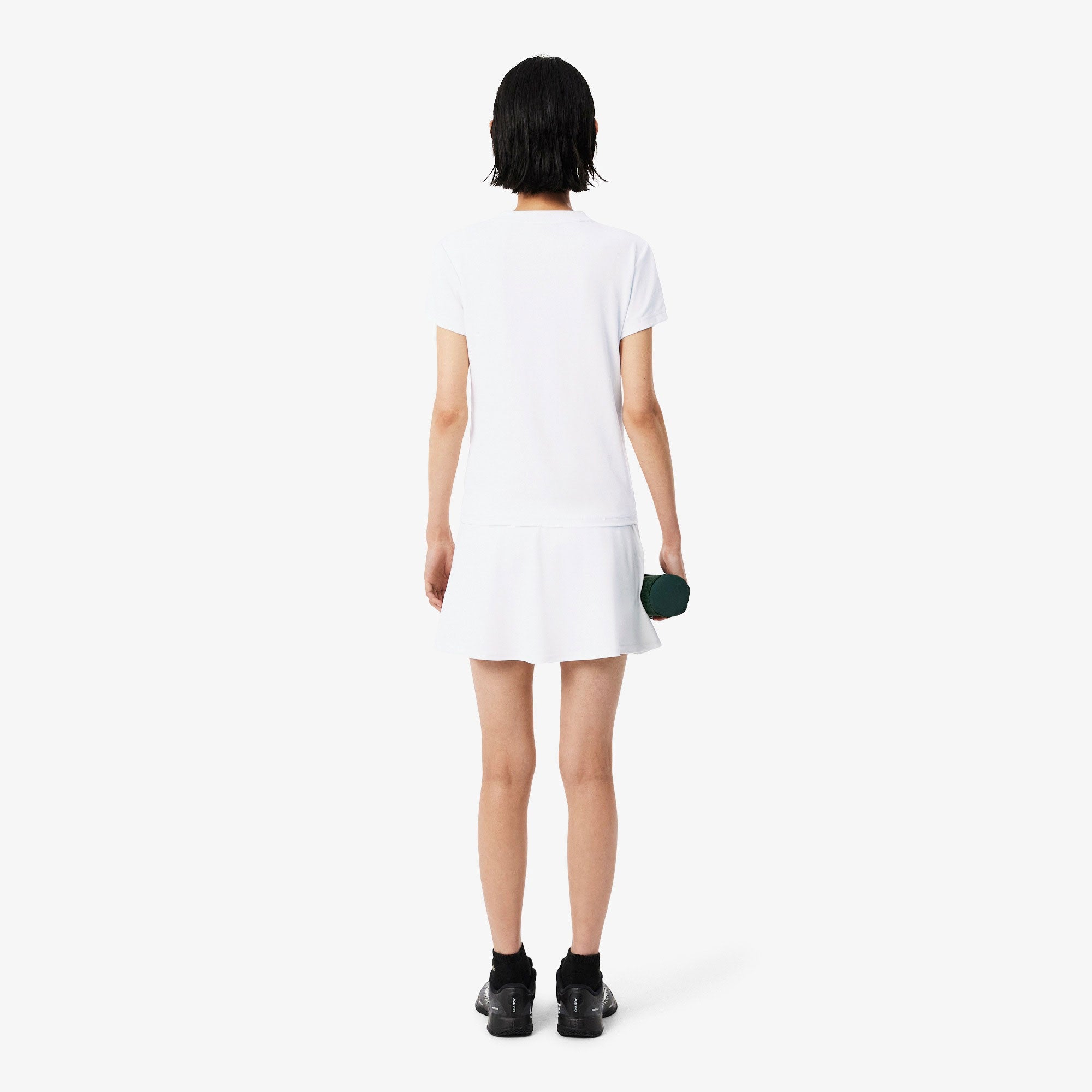 Lacoste Essentials Women's Ultra Dry Tennis Skirt - White (4)
