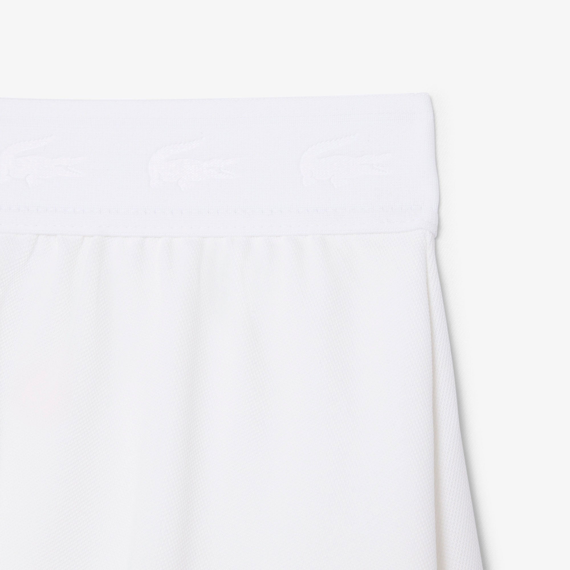 Lacoste Essentials Women's Ultra Dry Tennis Skirt - White (5)