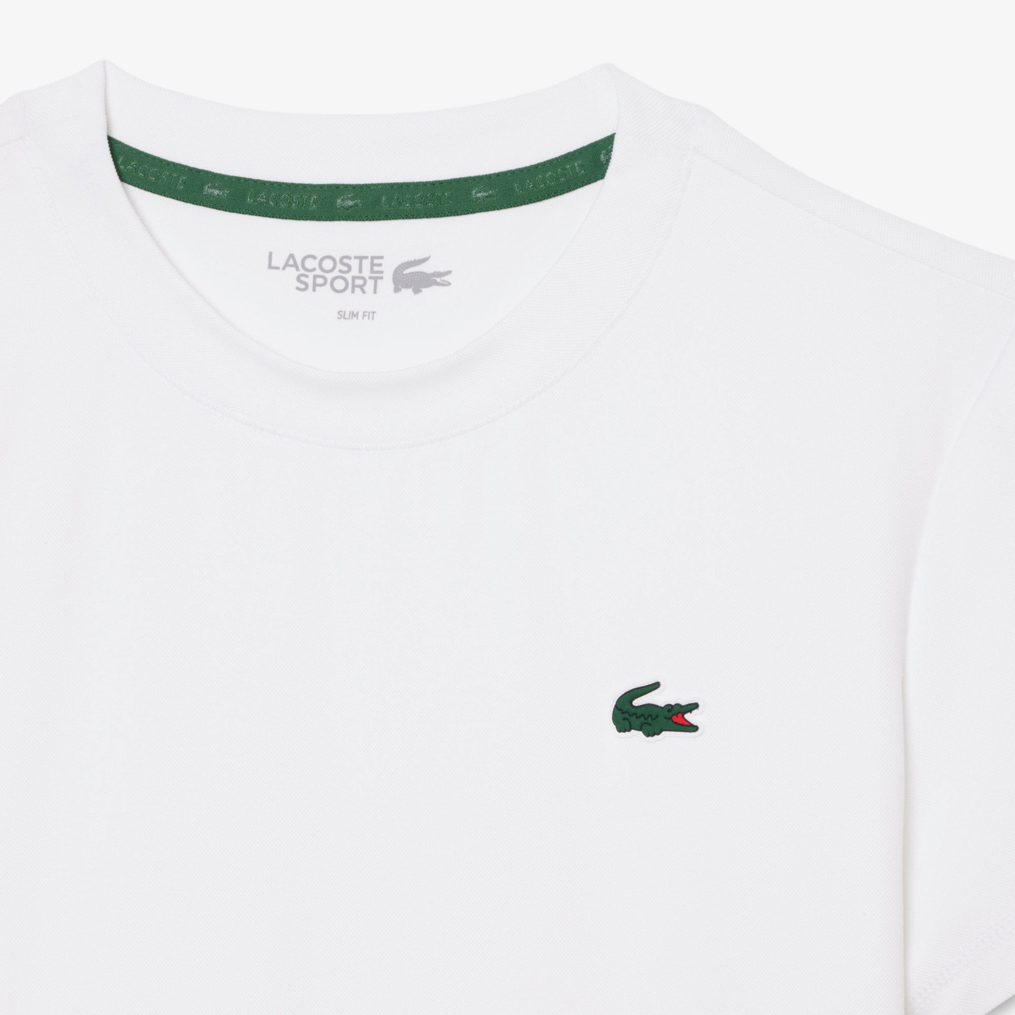 Lacoste Essentials Women's Ultra Dry Tennis Top - White (5)
