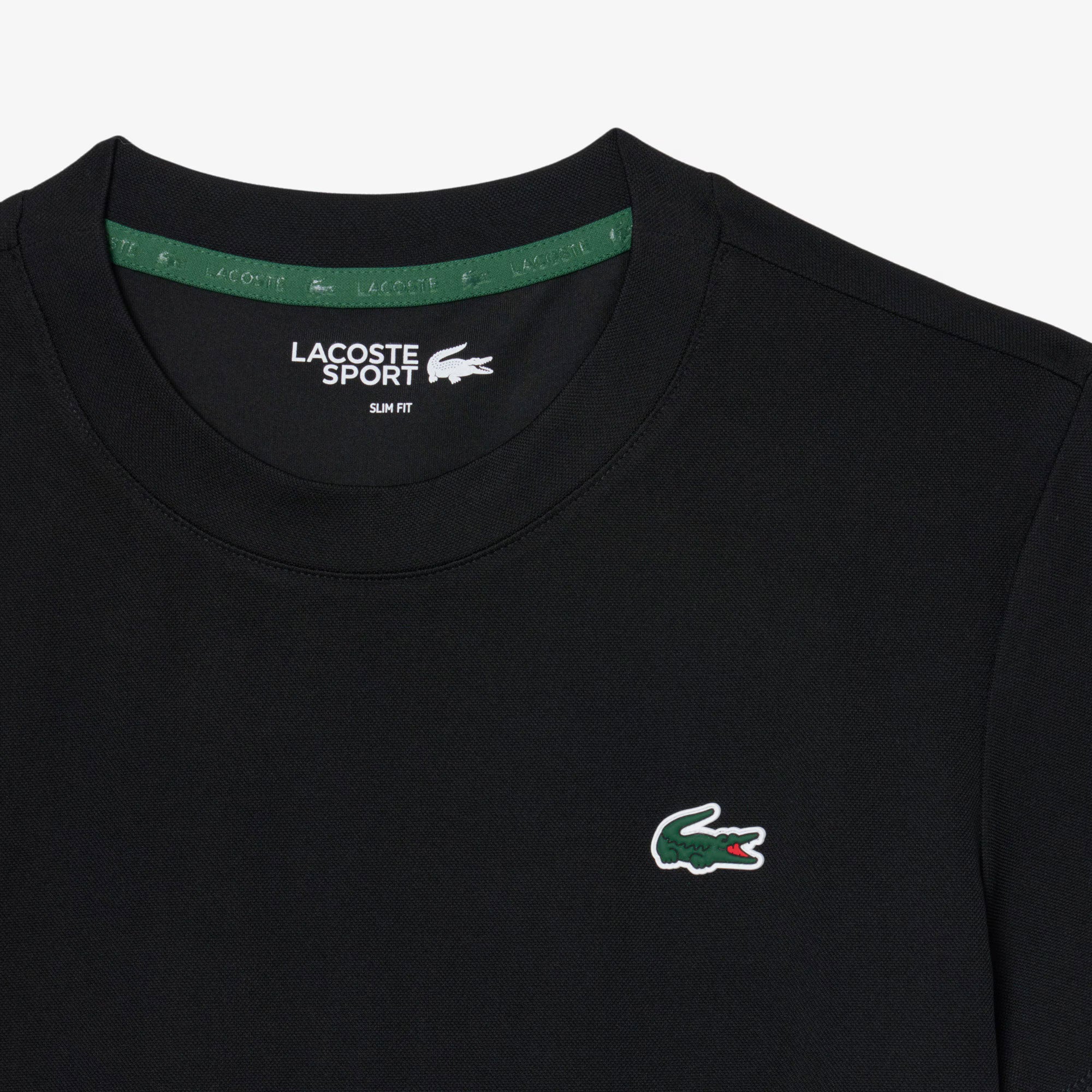 Lacoste Essentials Women's Ultra Dry Tennis Top - Black (5)