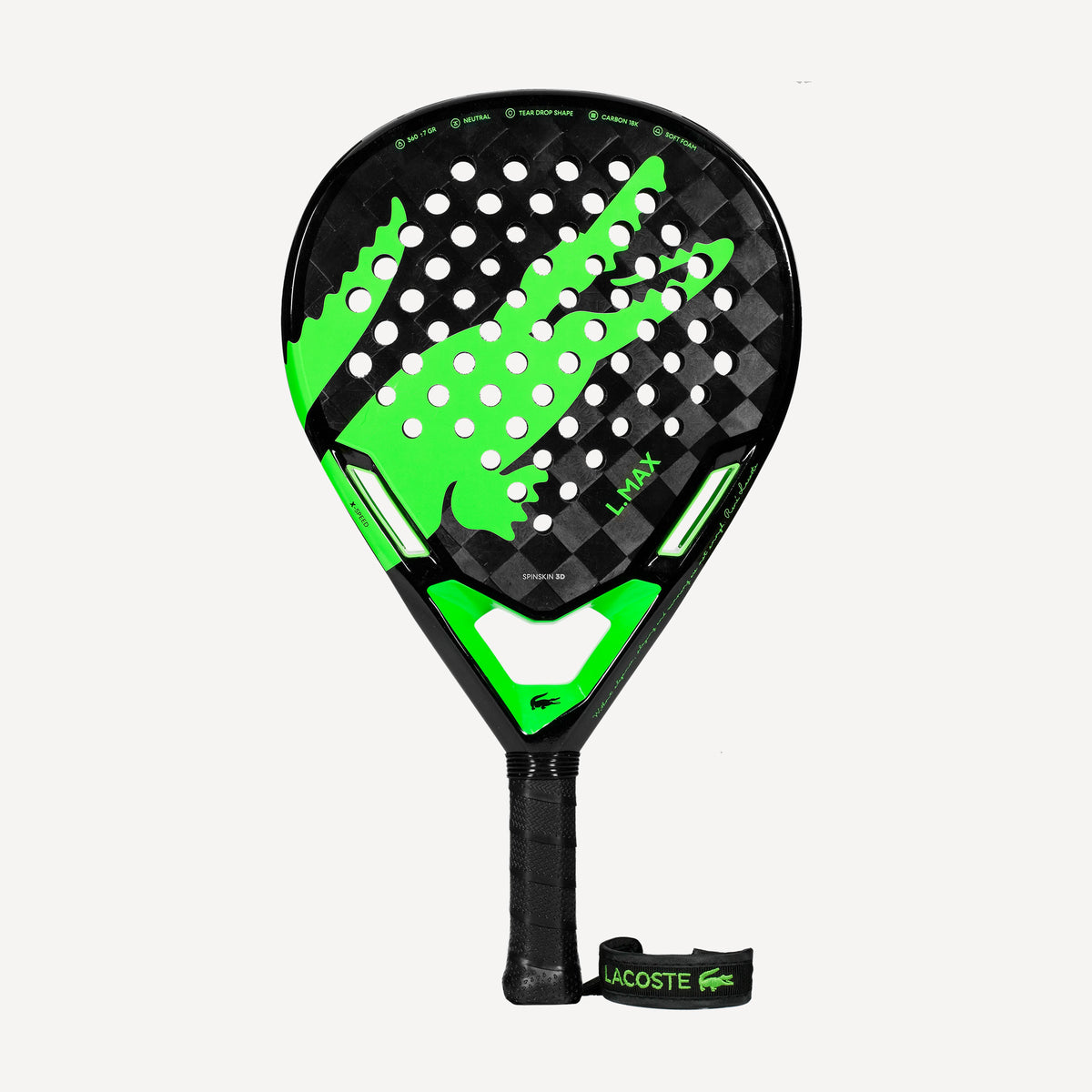 Lacoste L-Max Padel Racket (1)