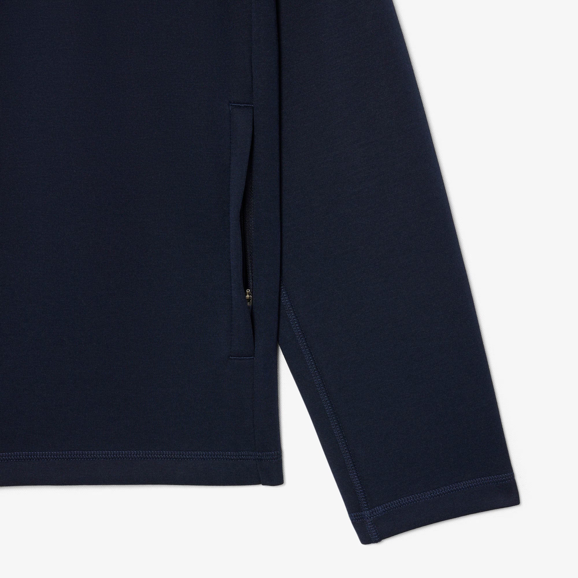 Lacoste Men's Breathable Stretch Full-Zip Tennis Hoodie - Navy (6)
