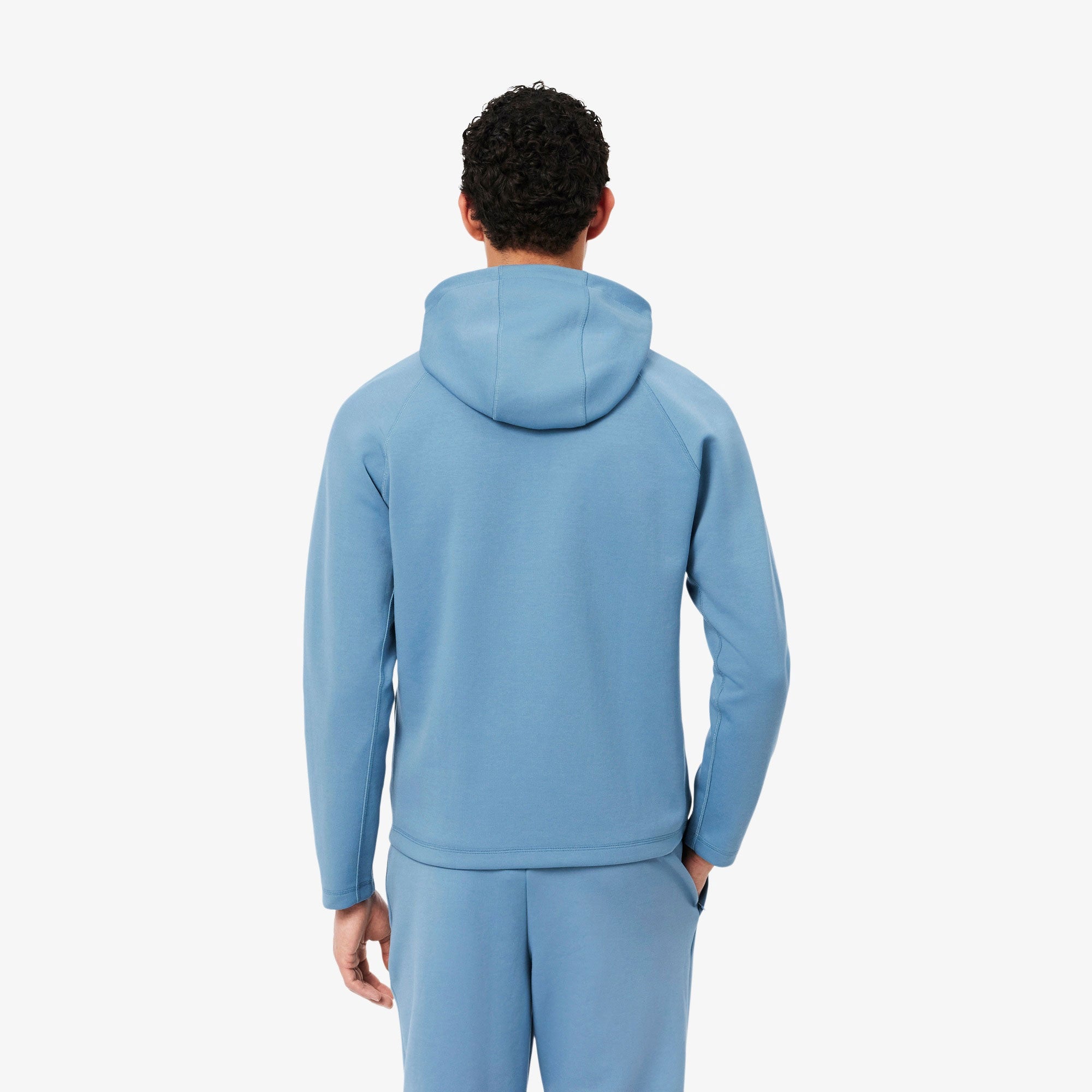 Lacoste Men's Breathable Stretch Full-Zip Tennis Hoodie - Blue (2)
