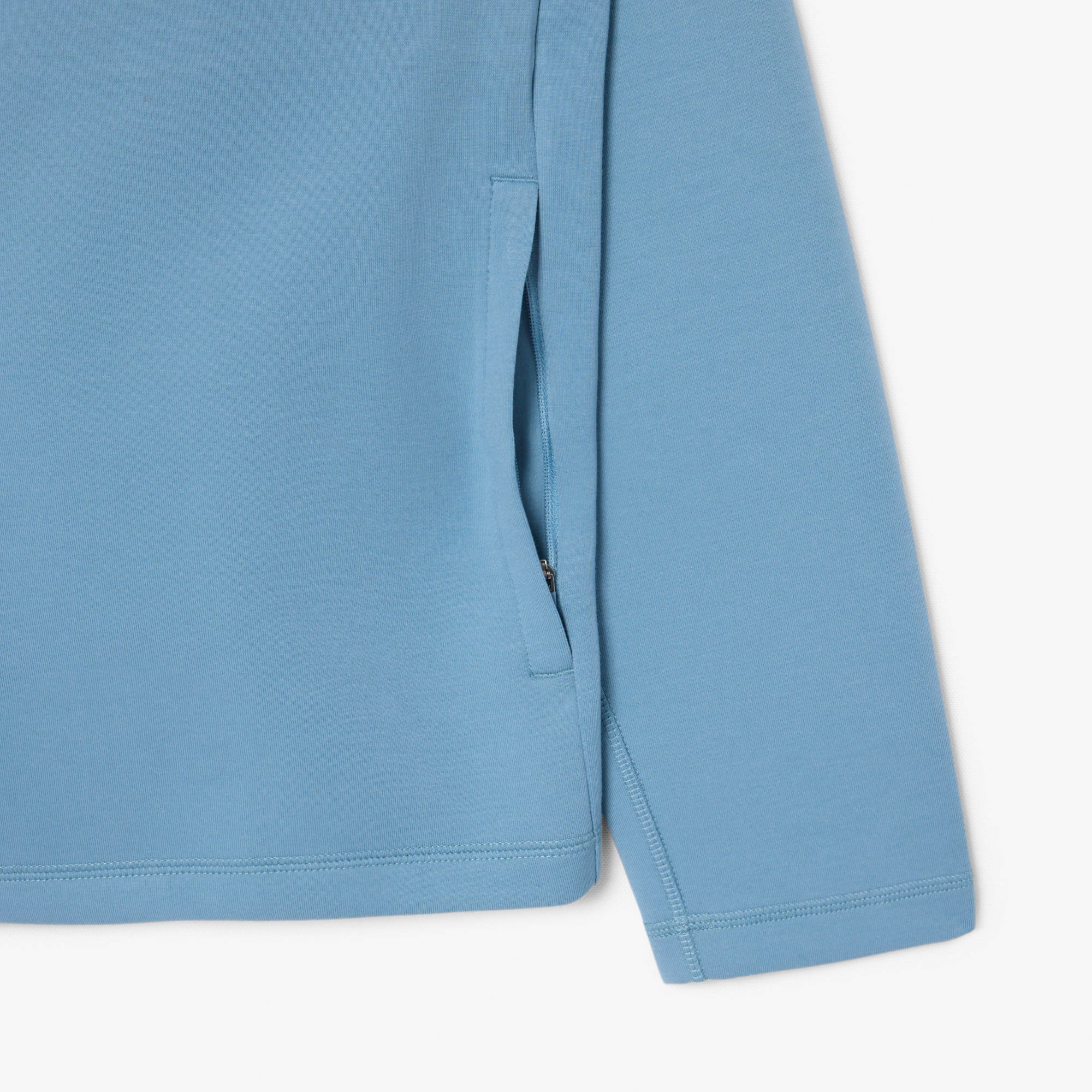 Lacoste Men's Breathable Stretch Full-Zip Tennis Hoodie - Blue (6)