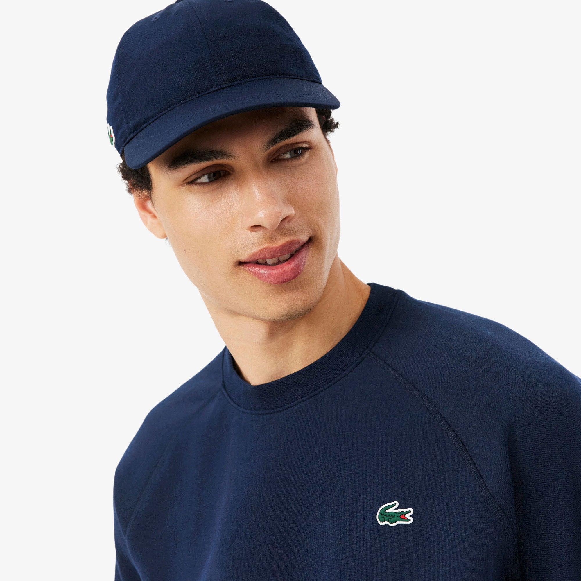 Lacoste Men's Breathable Tennis Sweater - Navy (4)