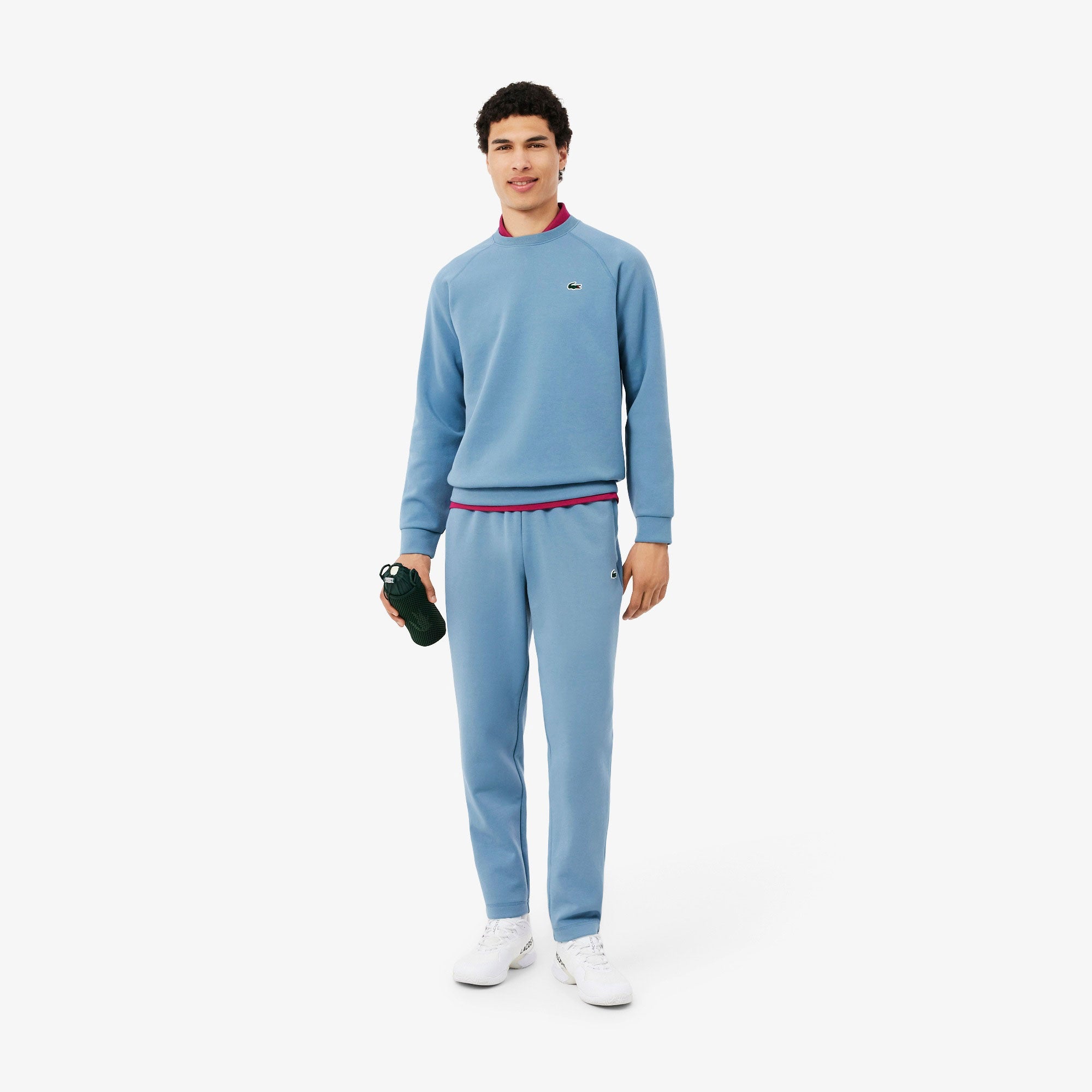 Lacoste Men's Breathable Tennis Sweater - Blue (3)
