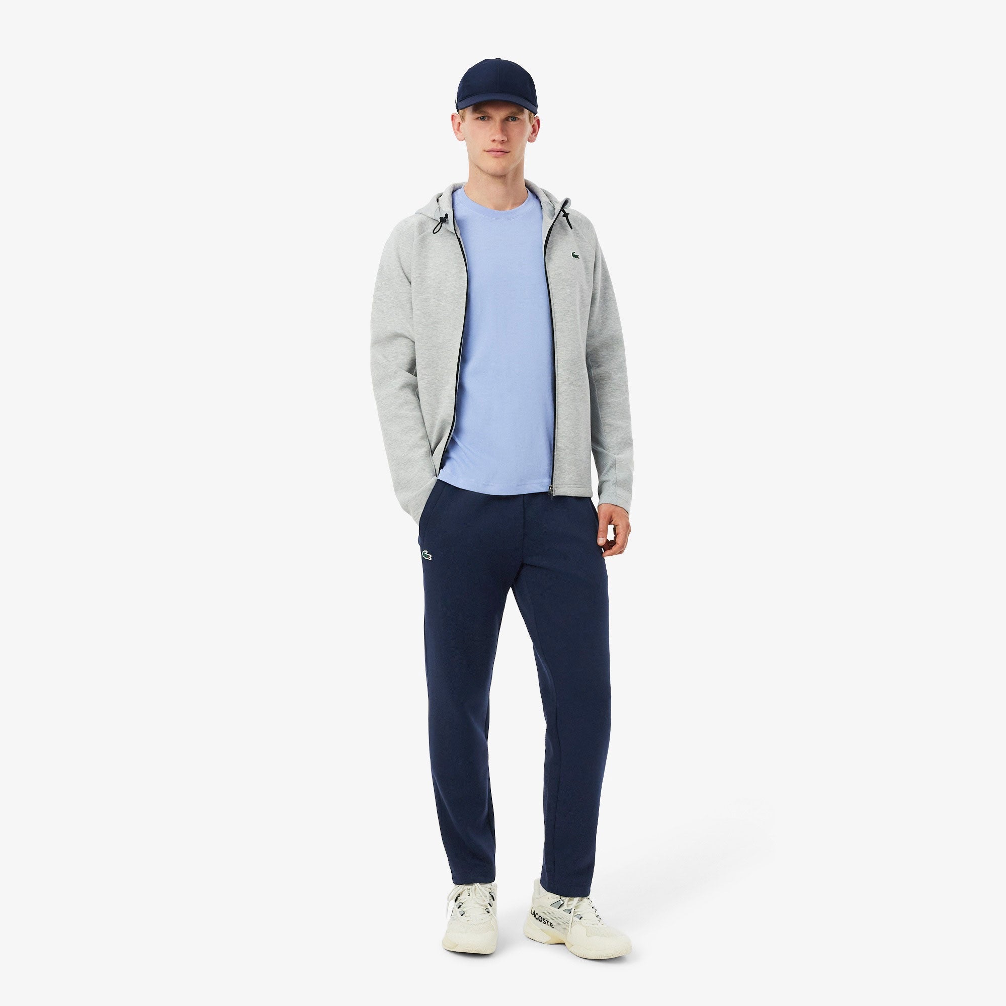 Lacoste Men's Mesh Tennis Pants - Dark Blue (3)