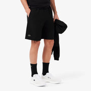Lacoste Men's Technical Woven 9-Inch Tennis Shorts - Black (1)