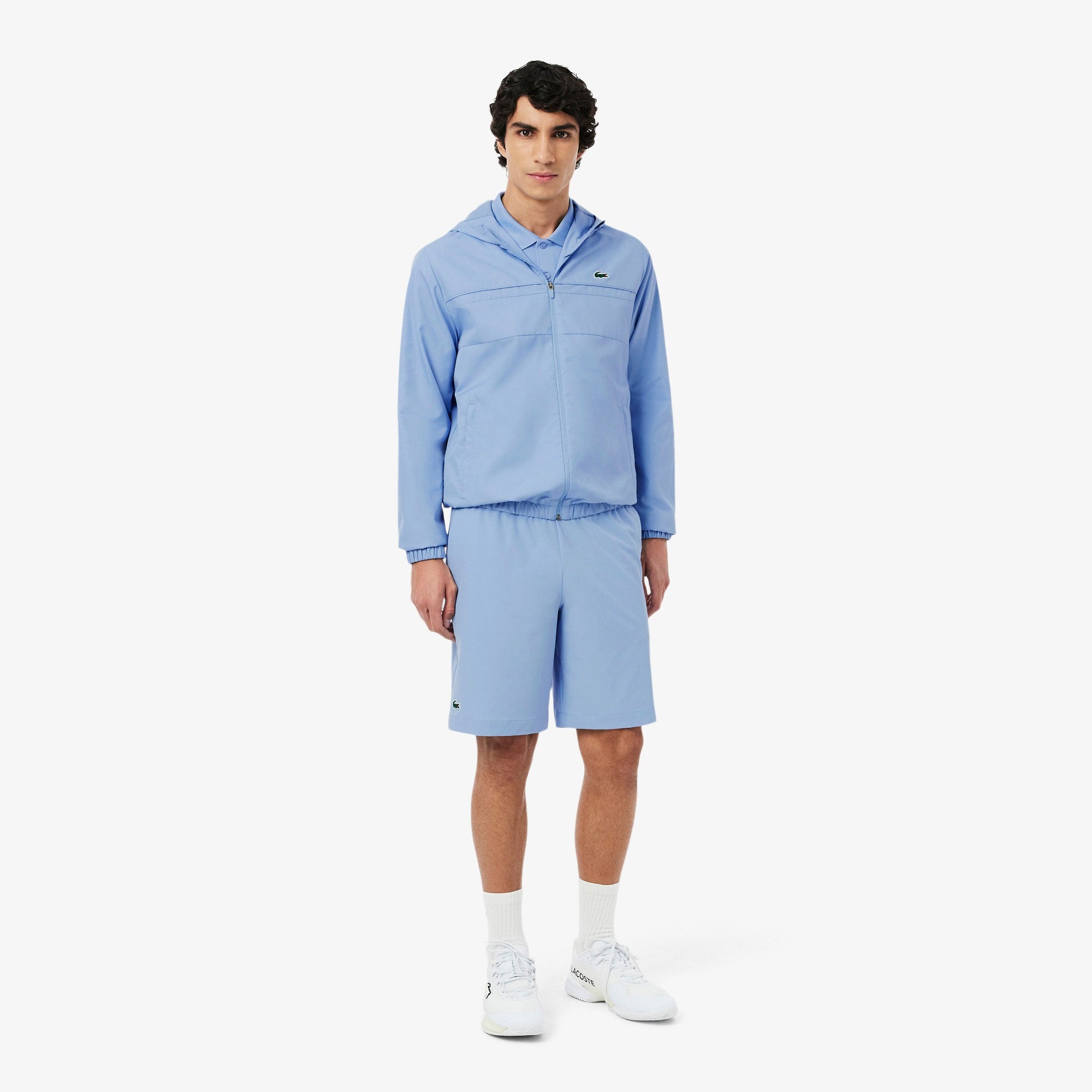 Lacoste Men's Technical Woven 9-Inch Tennis Shorts - Blue (3)