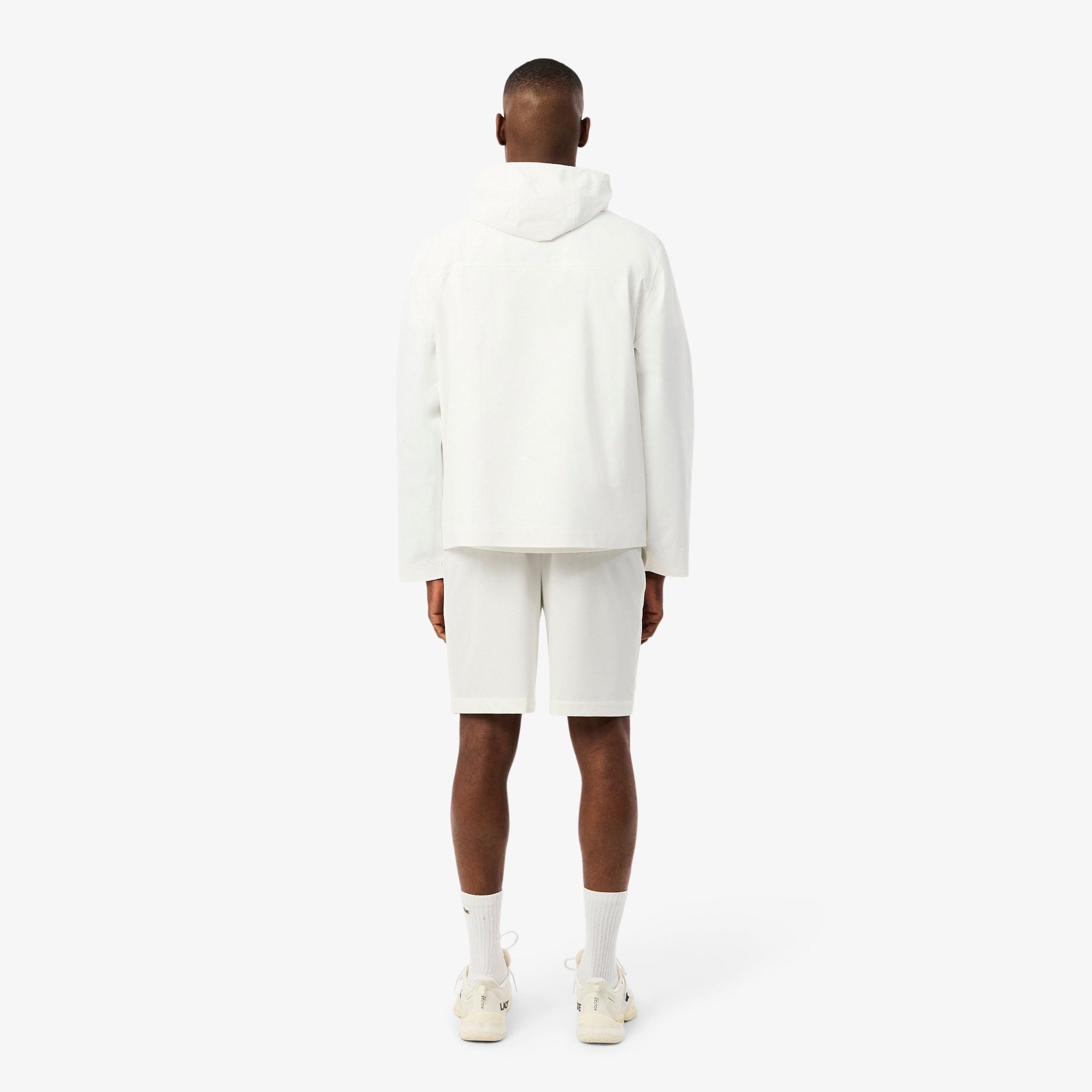 Lacoste Men's Technical Woven 9-Inch Tennis Shorts - White (2)