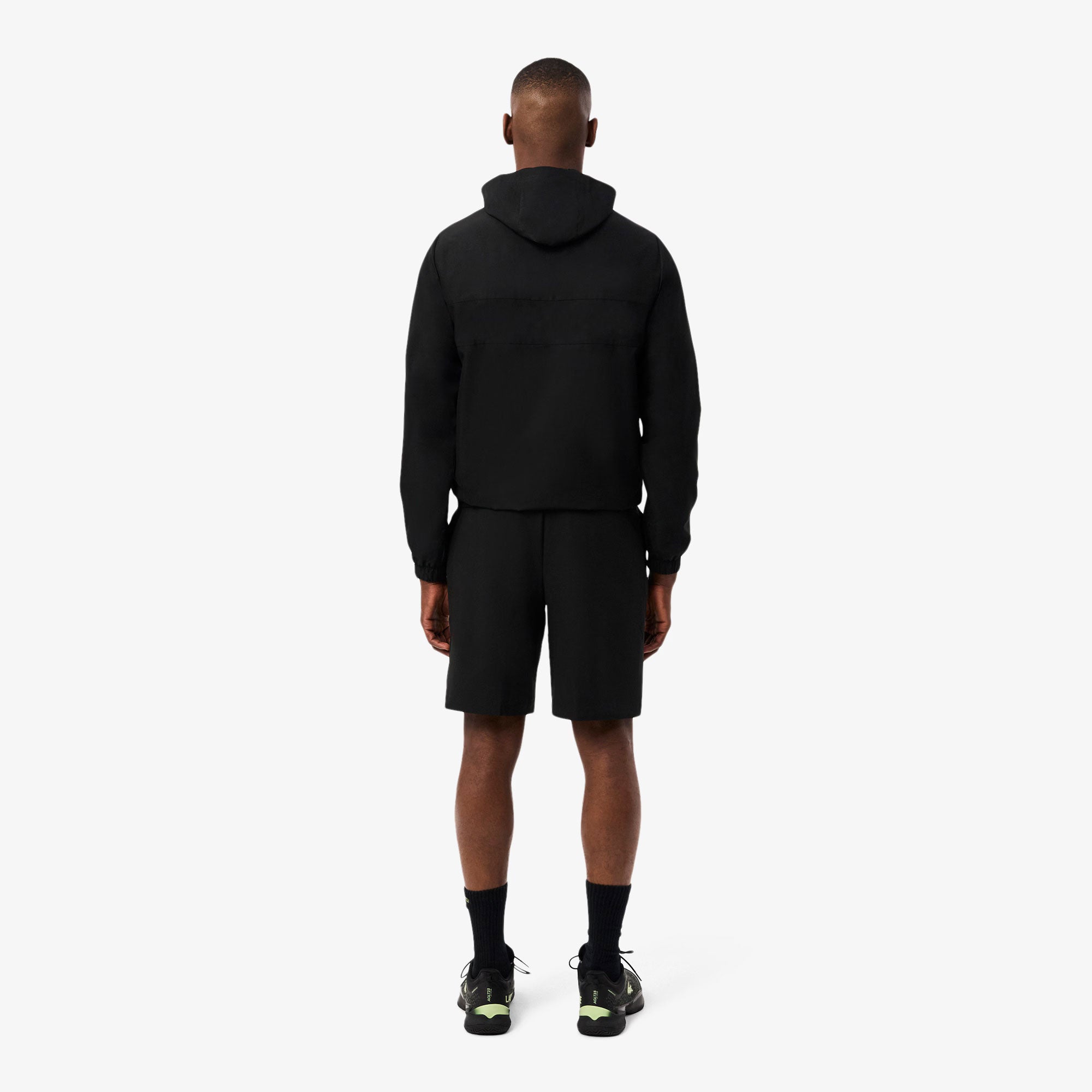 Lacoste Men's Technical Woven 9-Inch Tennis Shorts - Black (2)