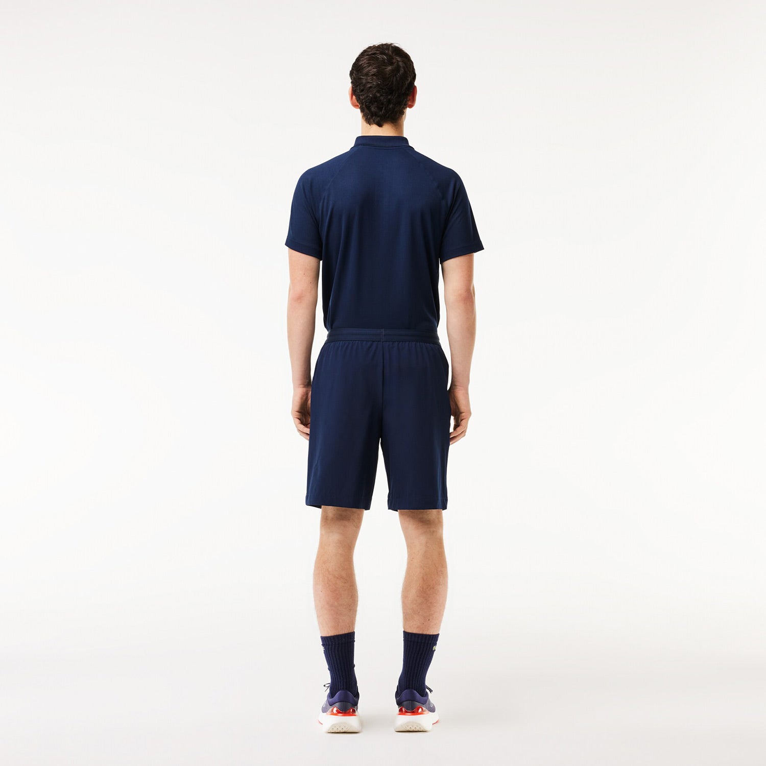 Lacoste Men's Technical Woven Tennis Shorts - Dark Blue (2)