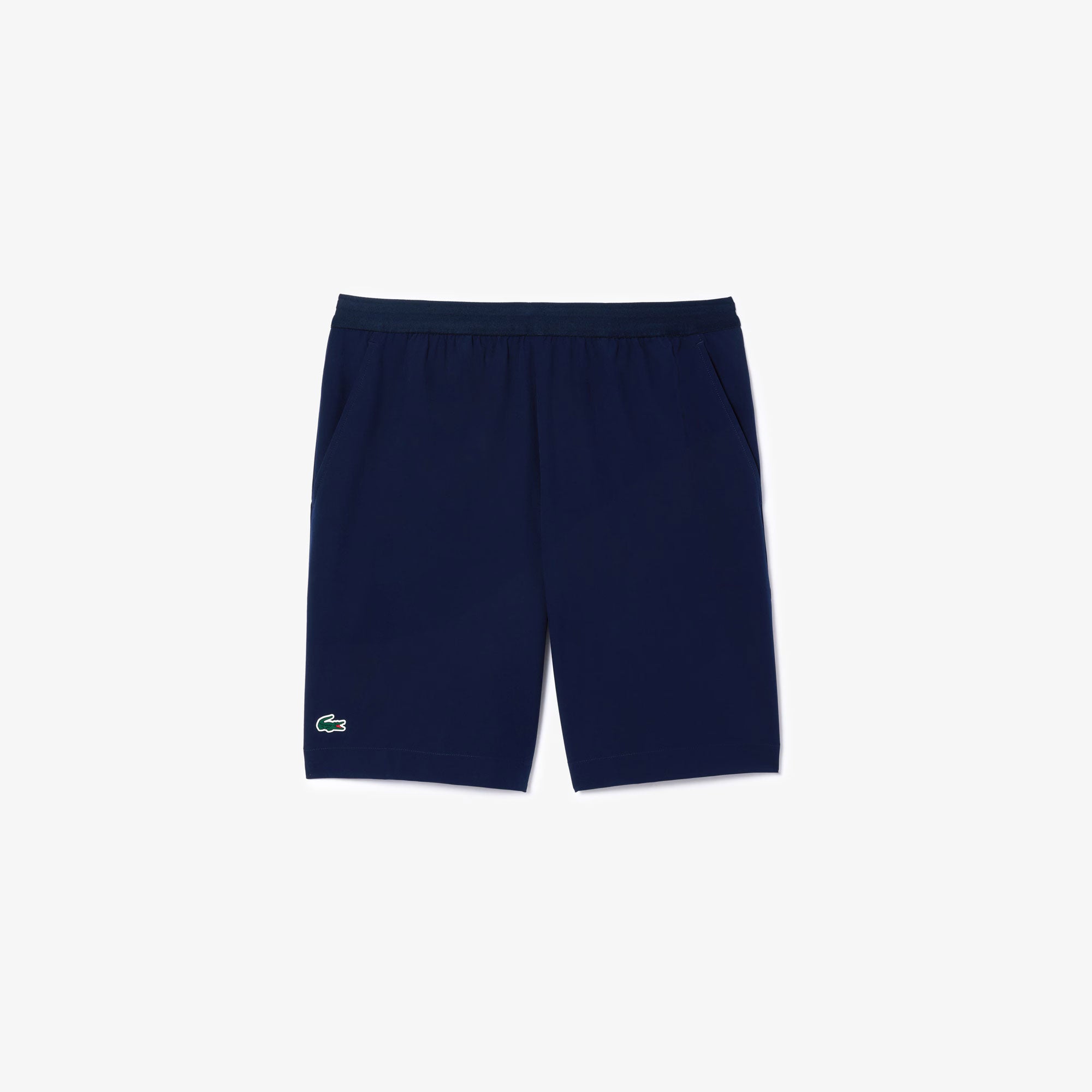 Lacoste Men's Technical Woven 9-Inch Tennis Shorts - Dark Blue (5)