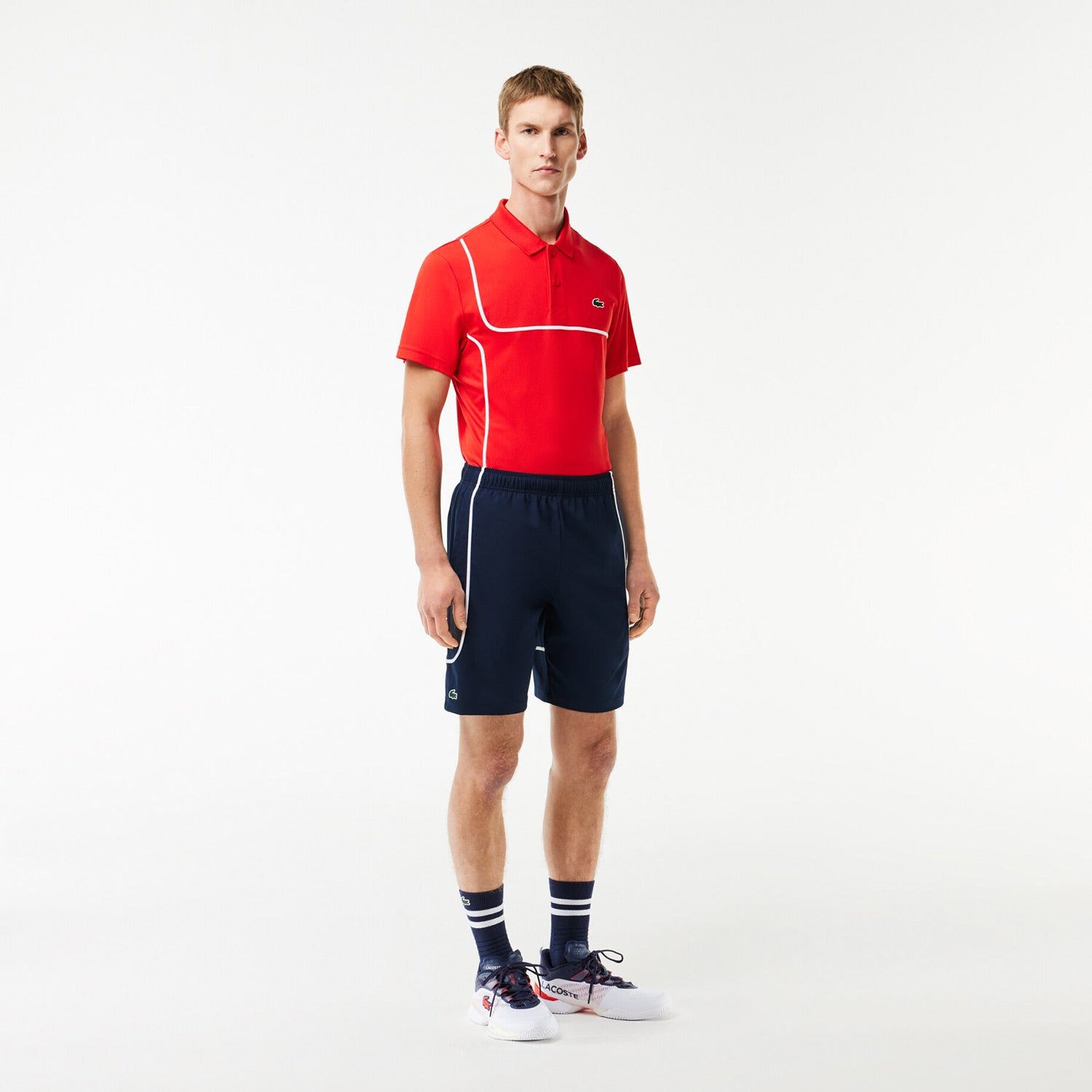 Lacoste Men's Tennis Shorts - Dark Blue (3)
