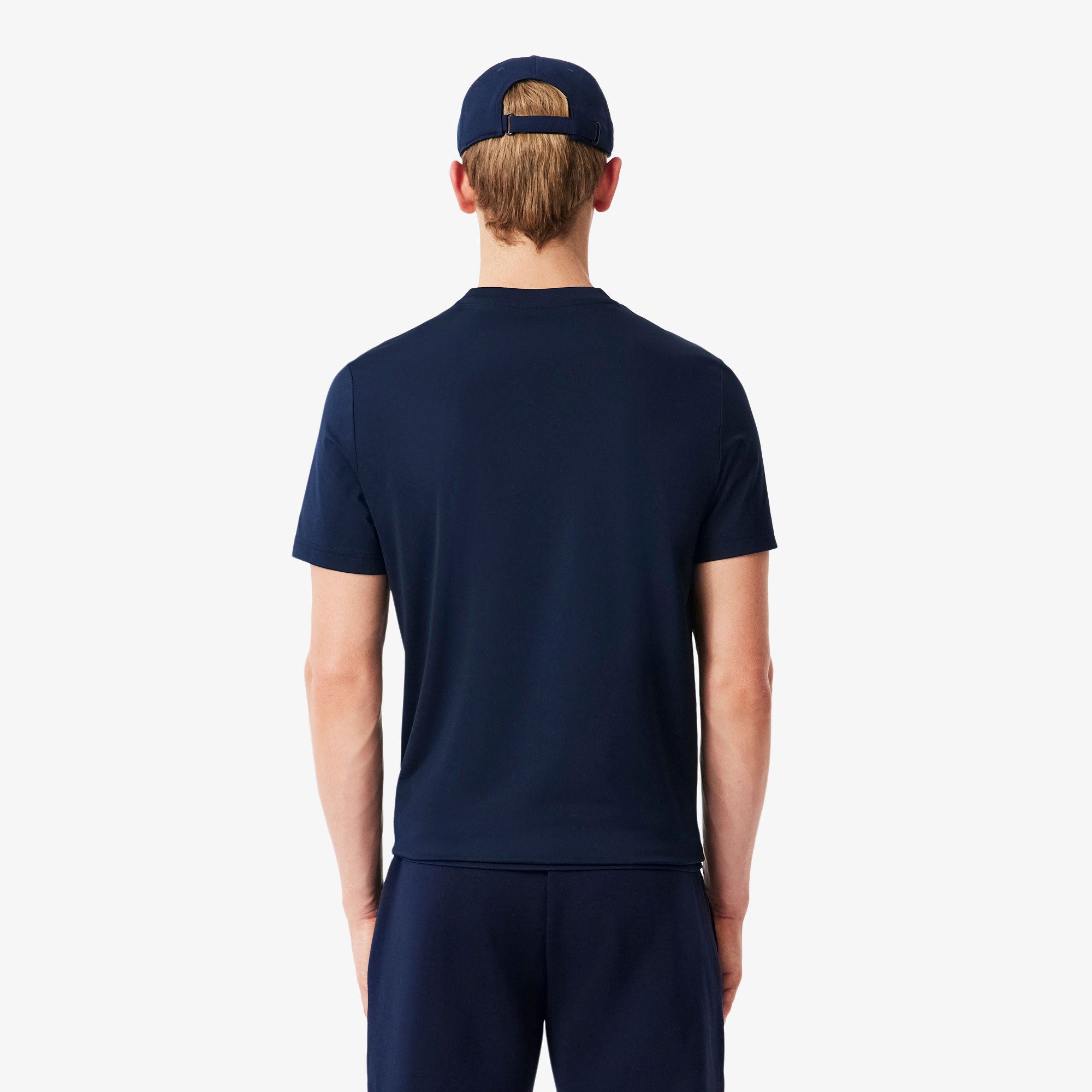 Lacoste Men's Ultra Dry Light Tennis Shirt - Dark Blue (2)