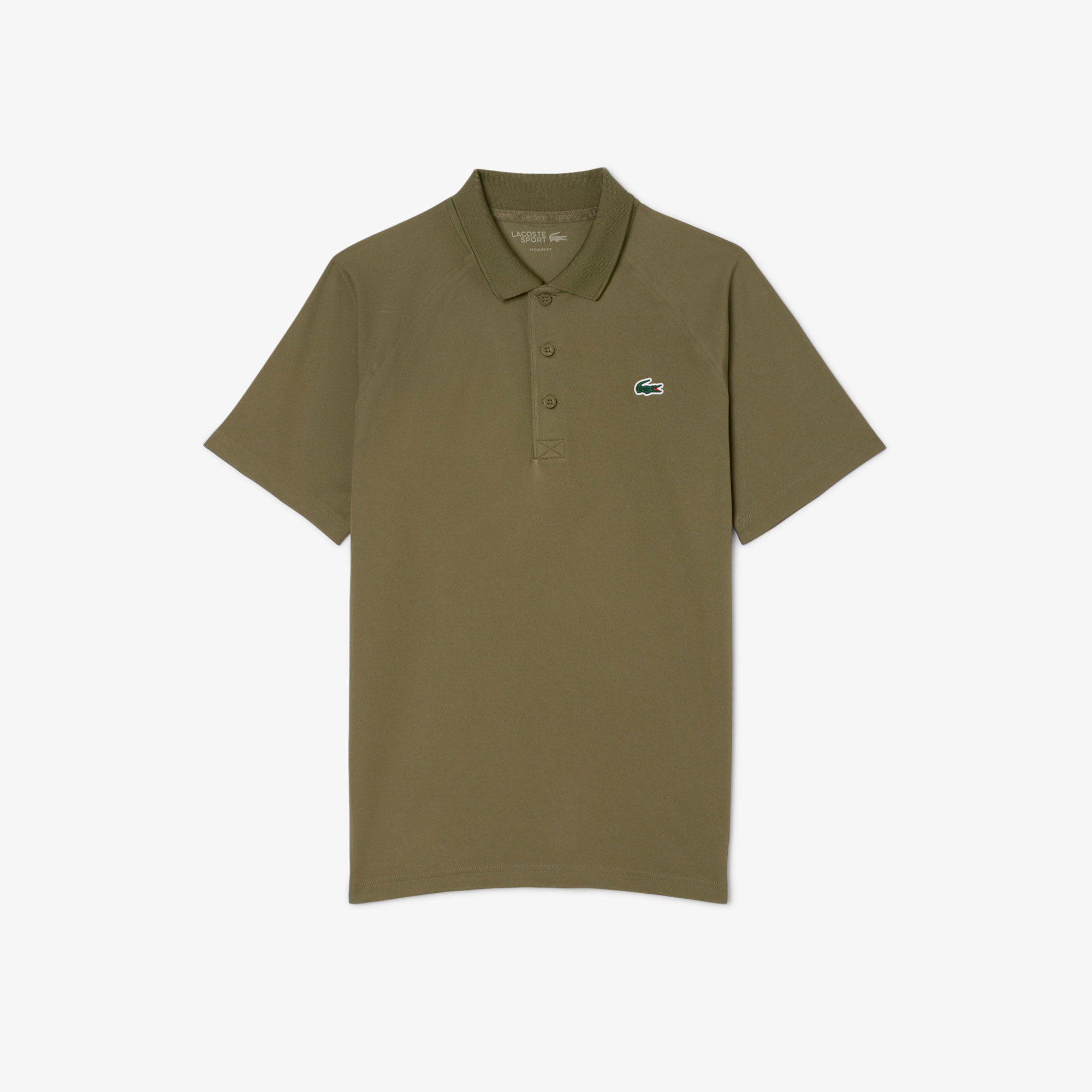 Lacoste Men's Ultra Dry Pique Tennis Polo - Green (5)