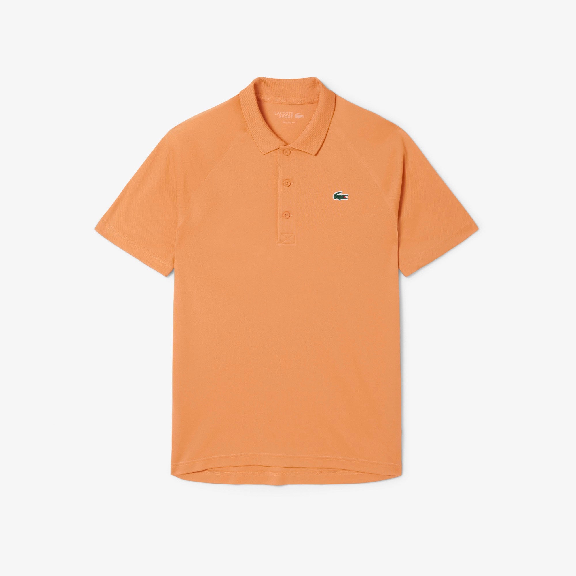 Lacoste Men's Ultra Dry Pique Tennis Polo - Orange (5)