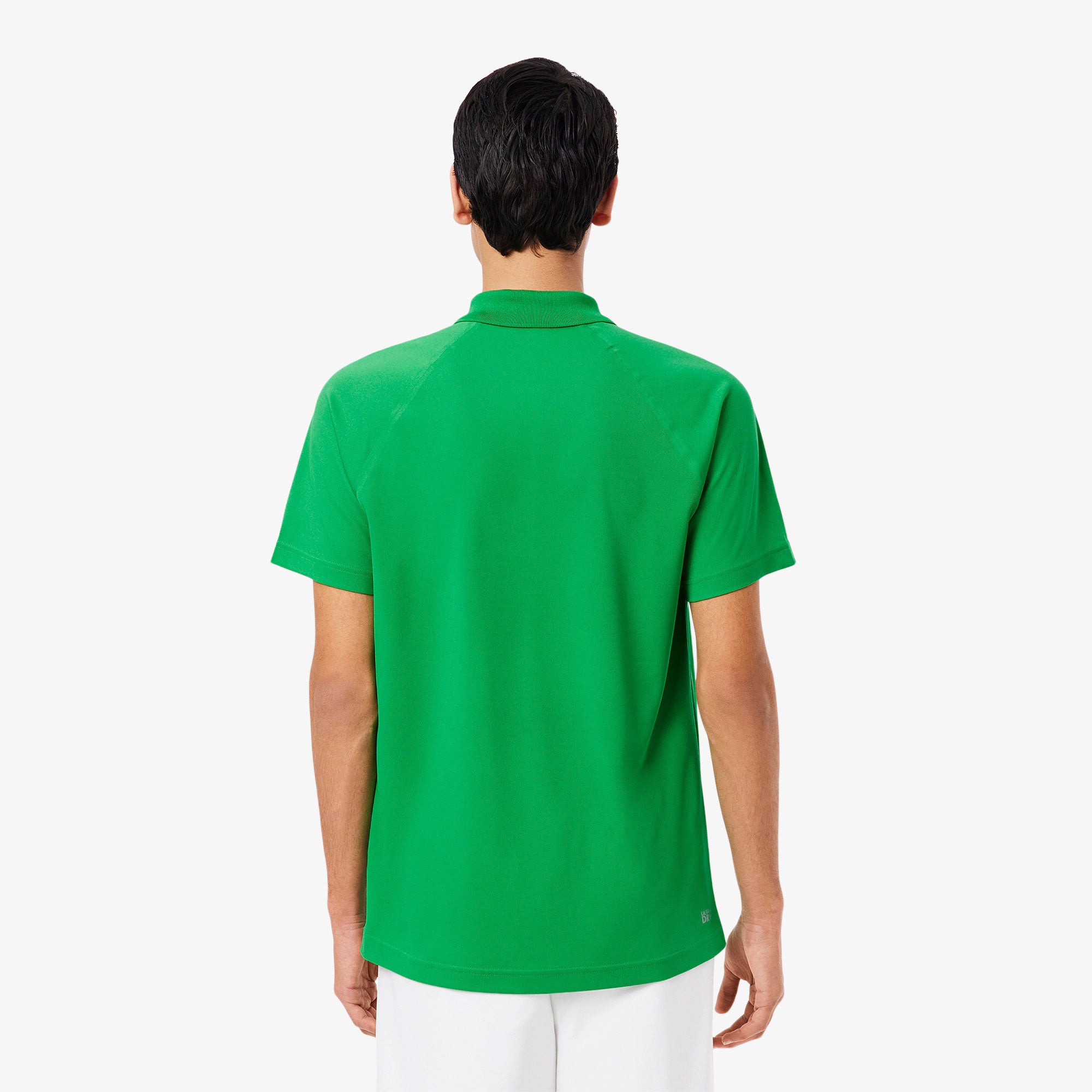 Lacoste Men's Ultra Dry Pique Tennis Polo - Green (2)