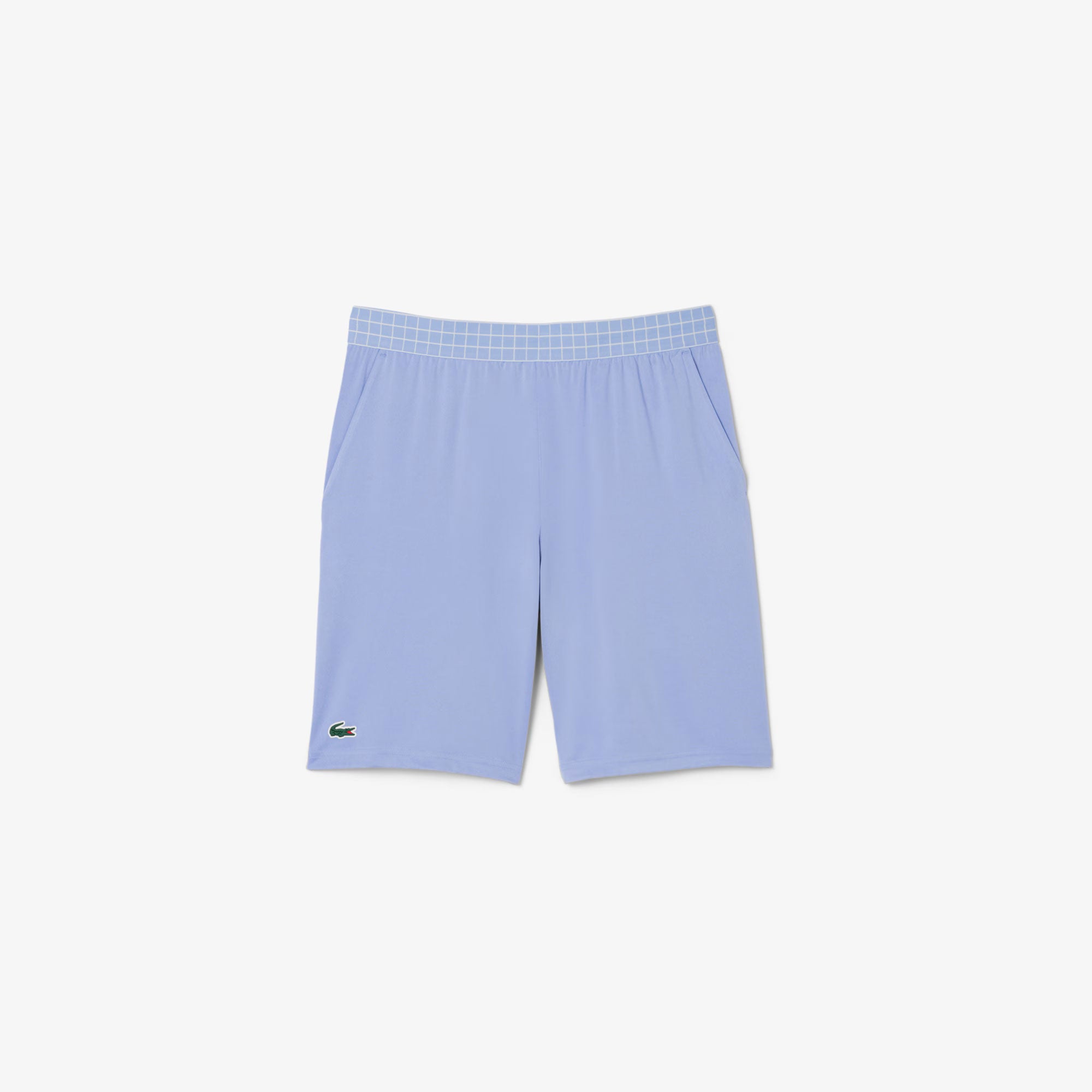 Lacoste Players Men's Mesh Ultra Dry 8-Inch Tennis Shorts - Purple (5)