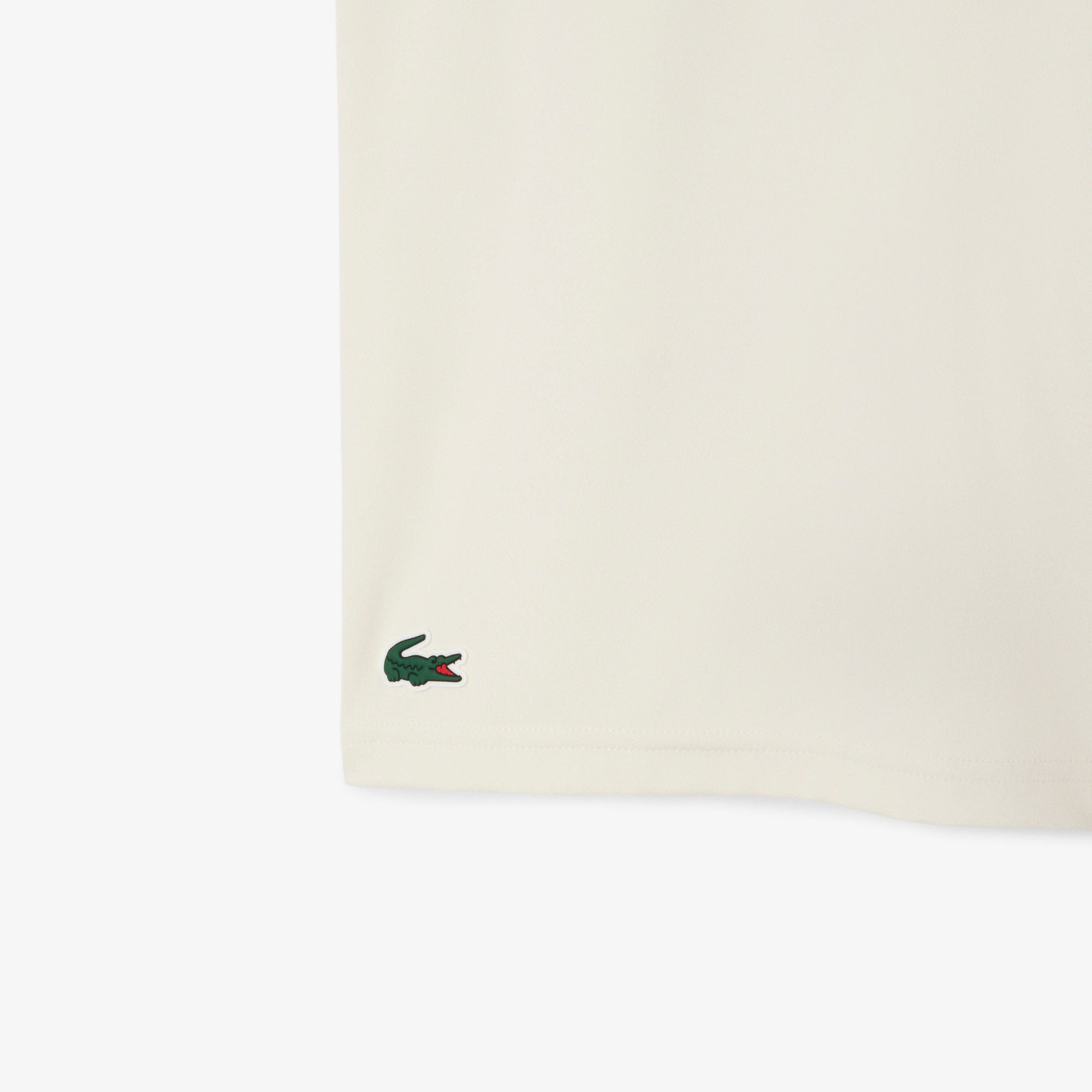 Lacoste Players Men's Mesh Ultra Dry 8-Inch Tennis Shorts - Off-white (6)