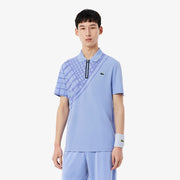 Lacoste Players Men's Ultra Dry Pique Tennis Polo - Purple (1)