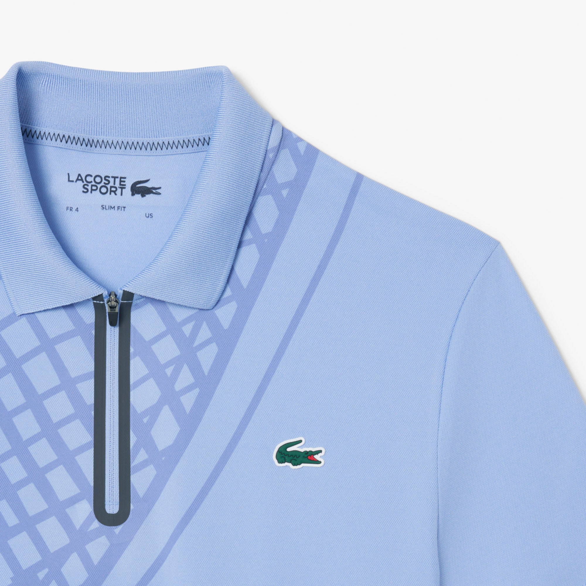 Lacoste Players Men's Ultra Dry Pique Tennis Polo - Purple (2)