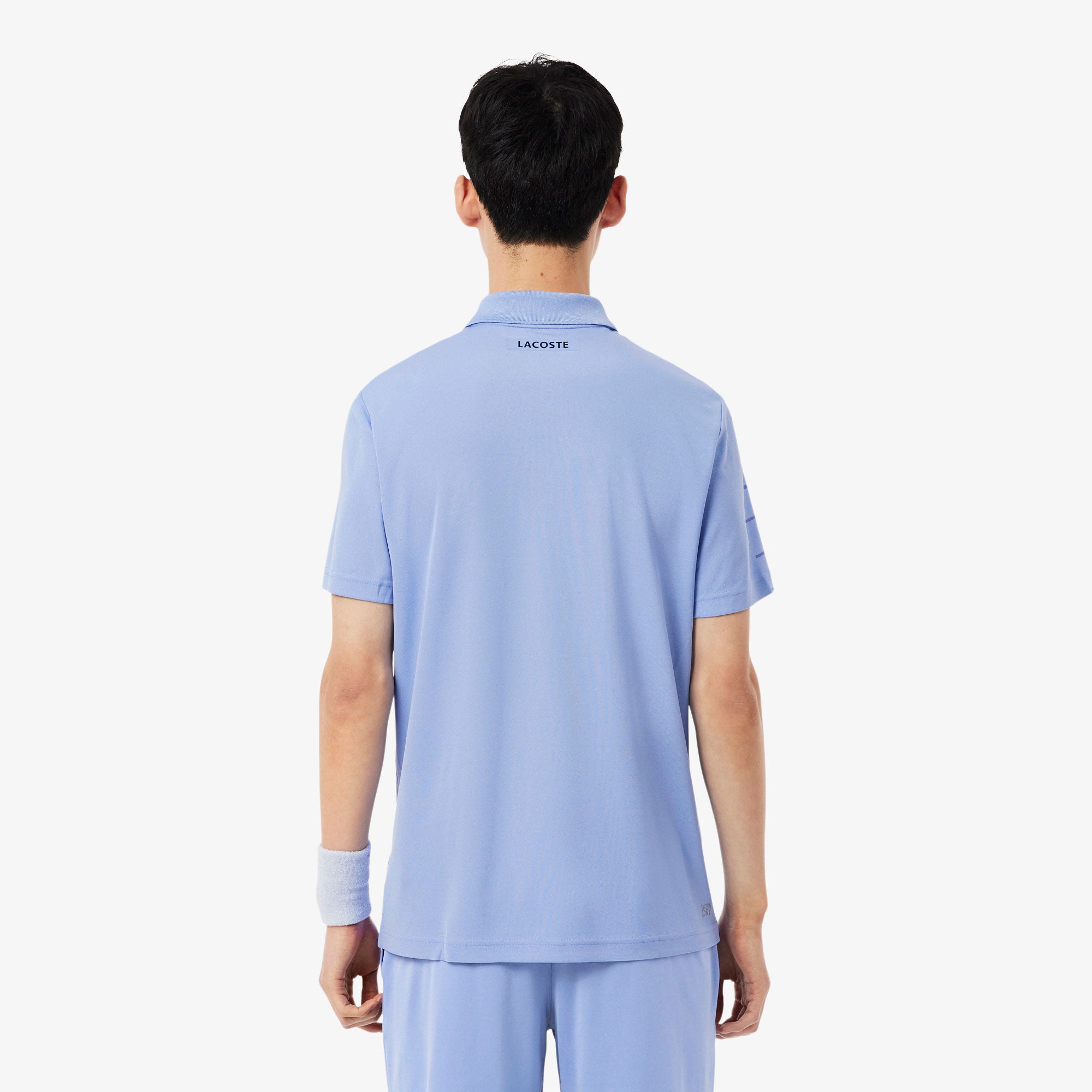 Lacoste Players Men's Ultra Dry Pique Tennis Polo - Purple (2)