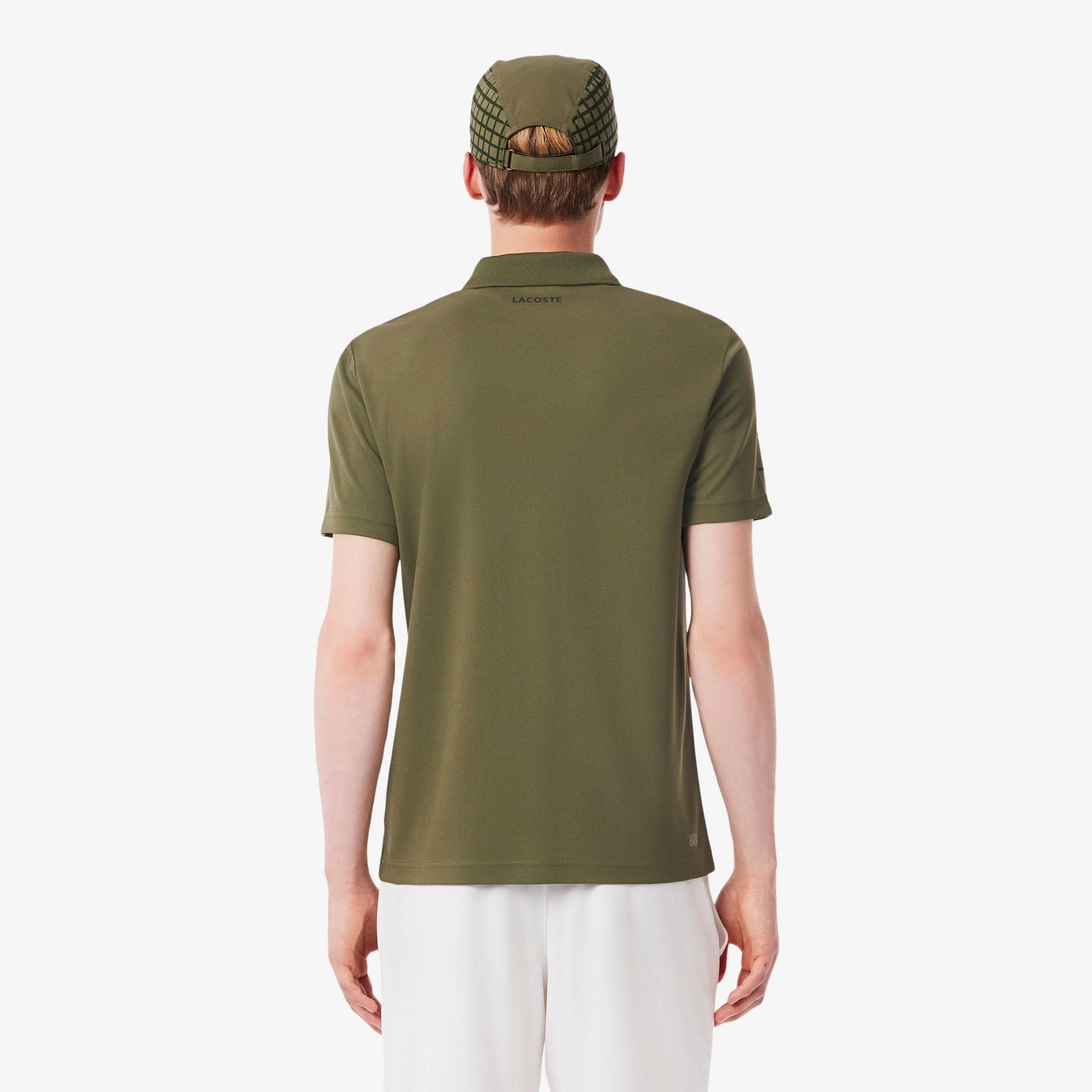 Lacoste Players Men's Ultra Dry Pique Tennis Polo - Green (2)