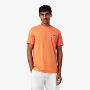 Lacoste Players Men's Ultra Dry Tennis Shirt - Orange (1)