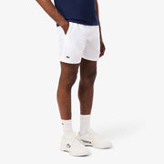 Lacoste Players Men's Ultra Dry Tennis Shorts - White (1)