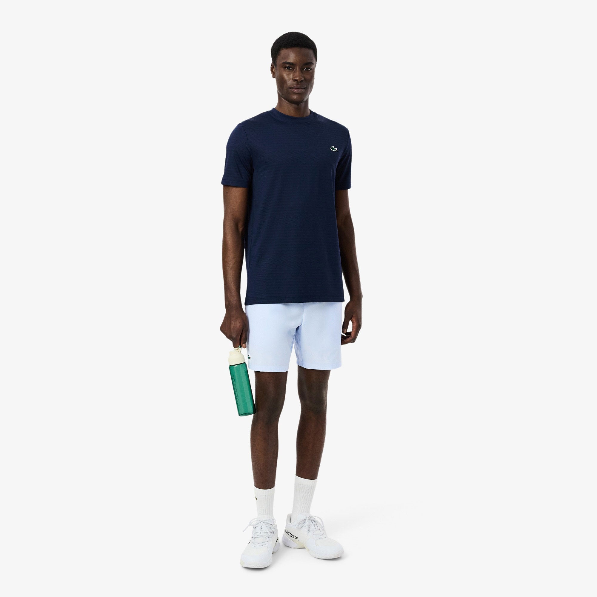 Lacoste Players Men's Ultra Dry Tennis Shorts - Blue (1)