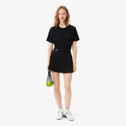 Lacoste Players Women's Ultra Dry Pleated Tennis Skirt - Black (1)